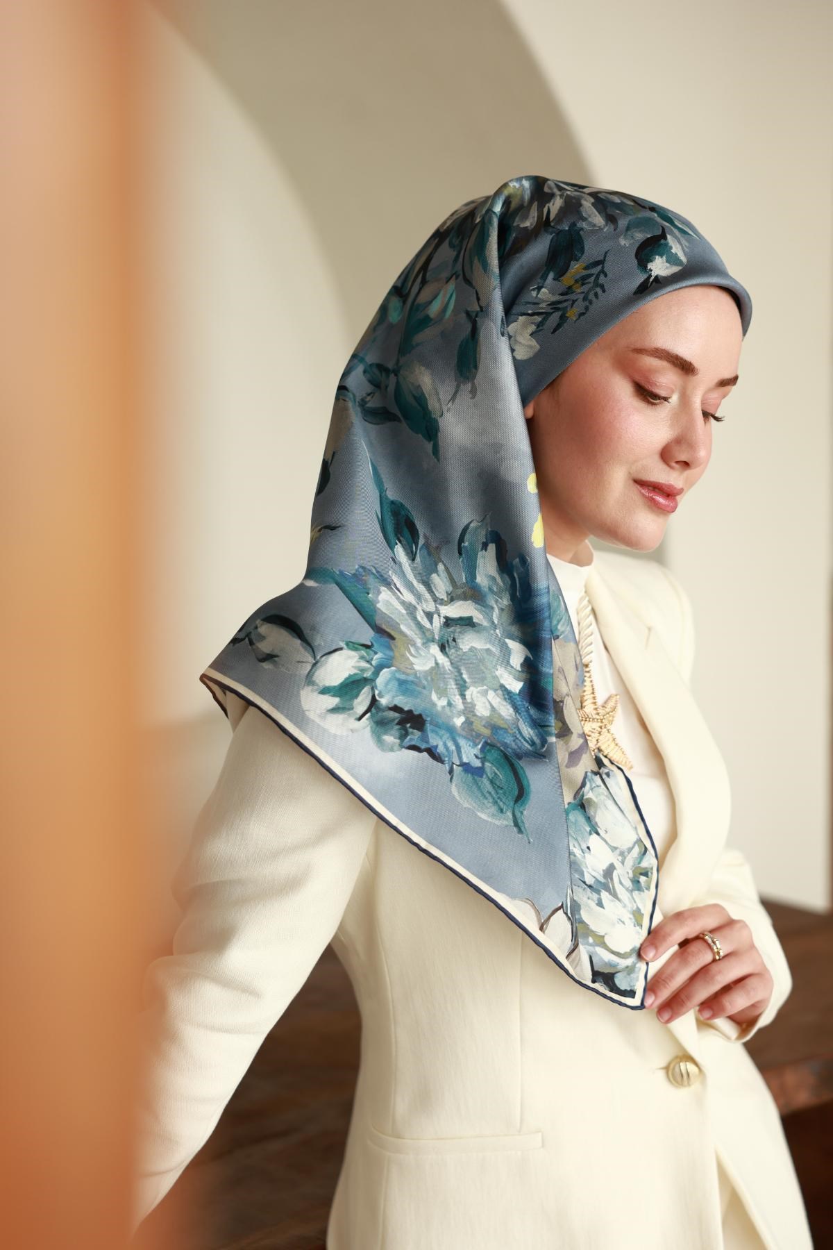 Silk Home Twill İpek Eşarp 11467-13