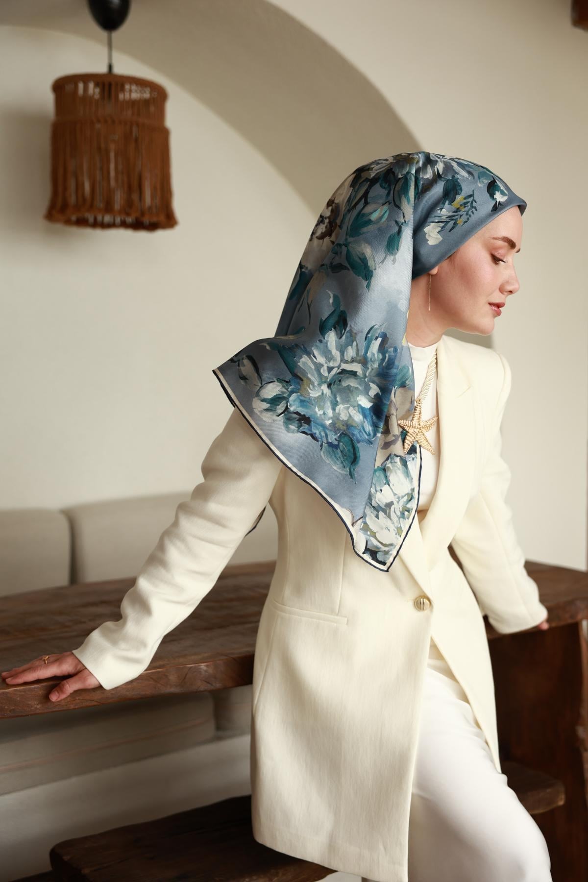 Silk Home Twill İpek Eşarp 11467-13