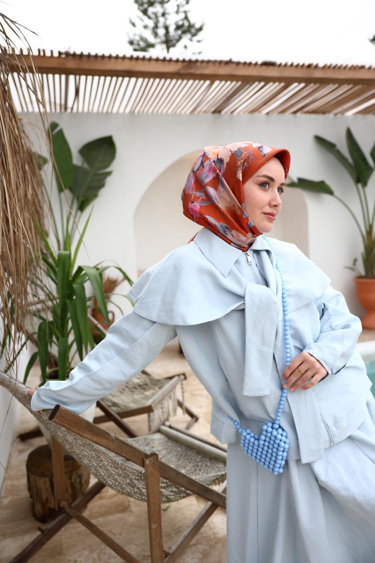 Silk Home Twill İpek Eşarp 11467-34