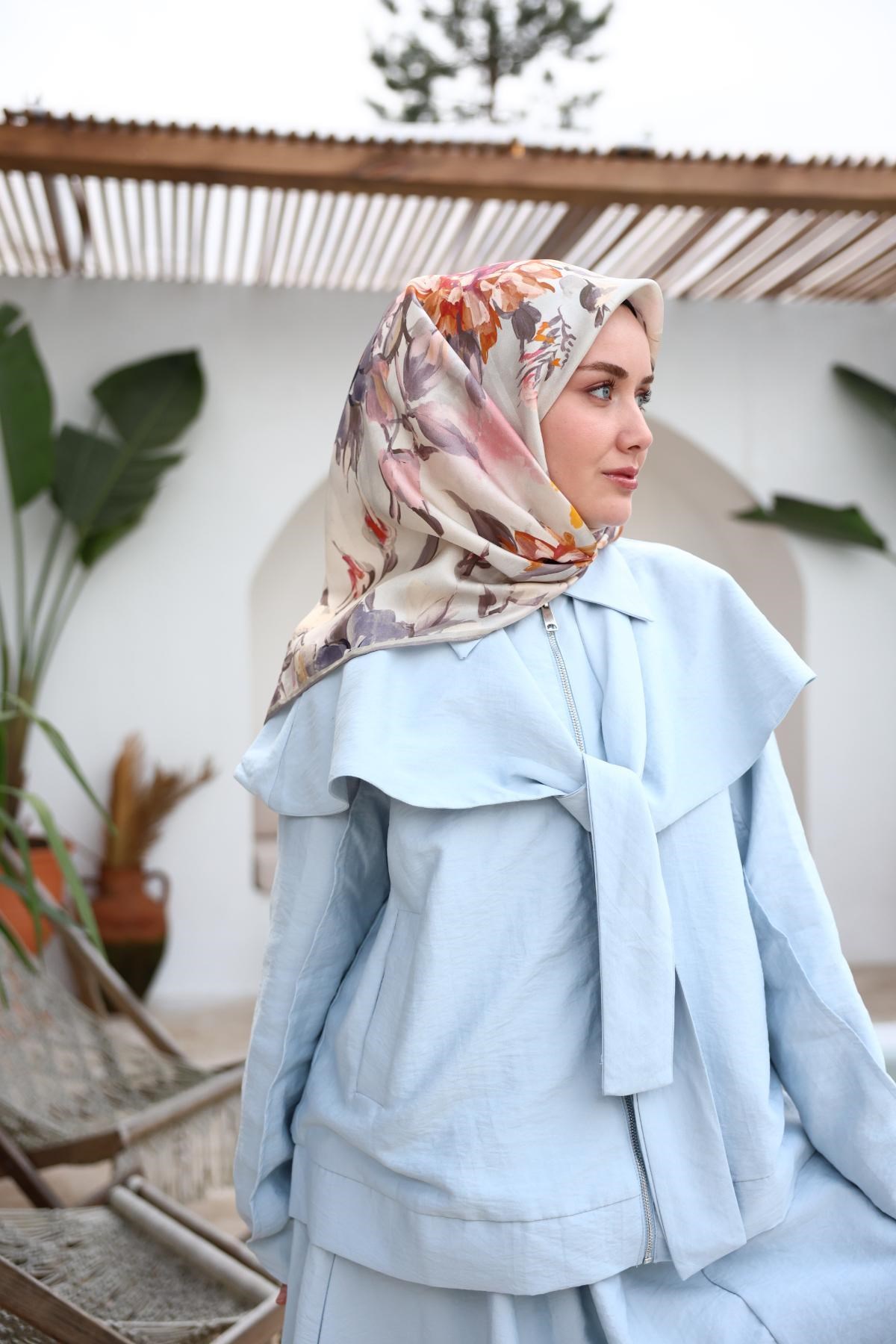 Silk Home Twill İpek Eşarp 11467-37