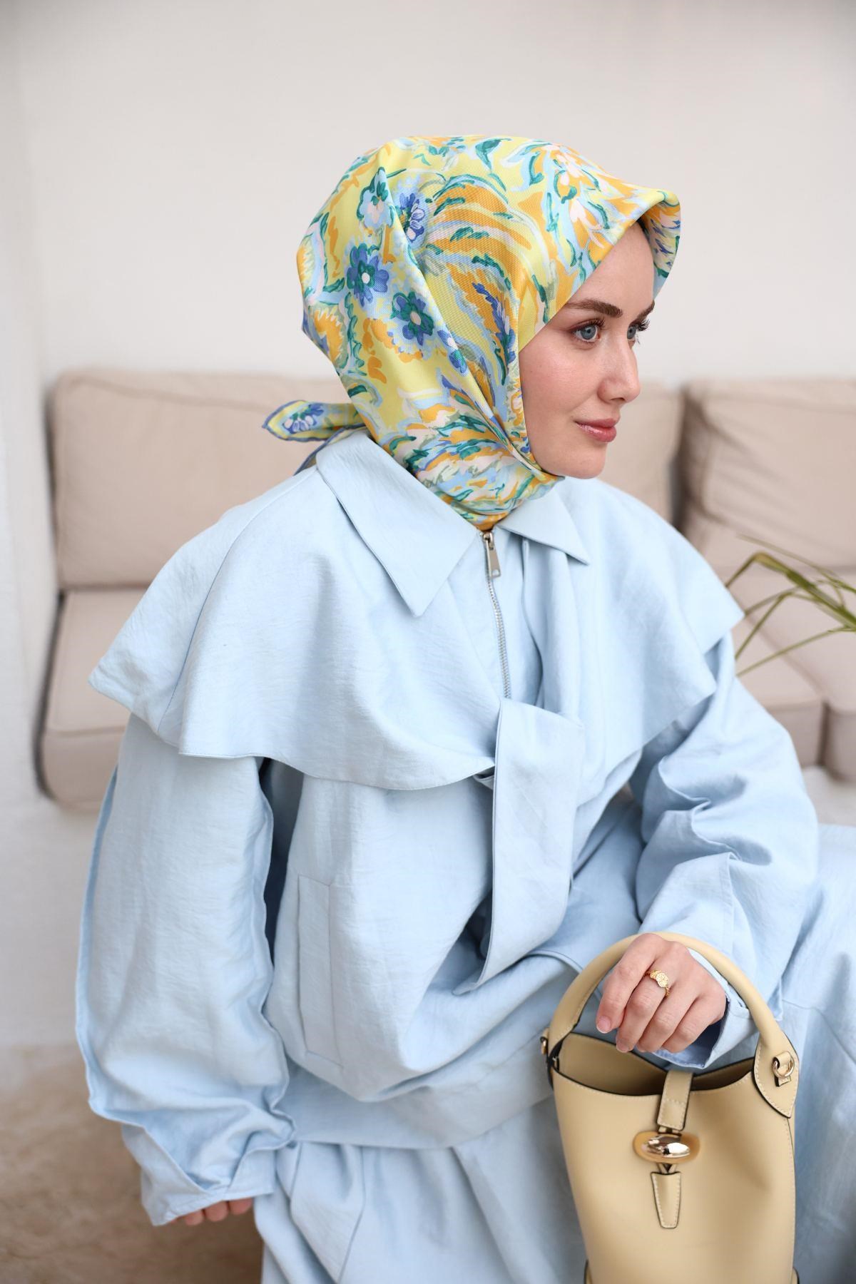 Silk Home Twill İpek Eşarp 11469-12