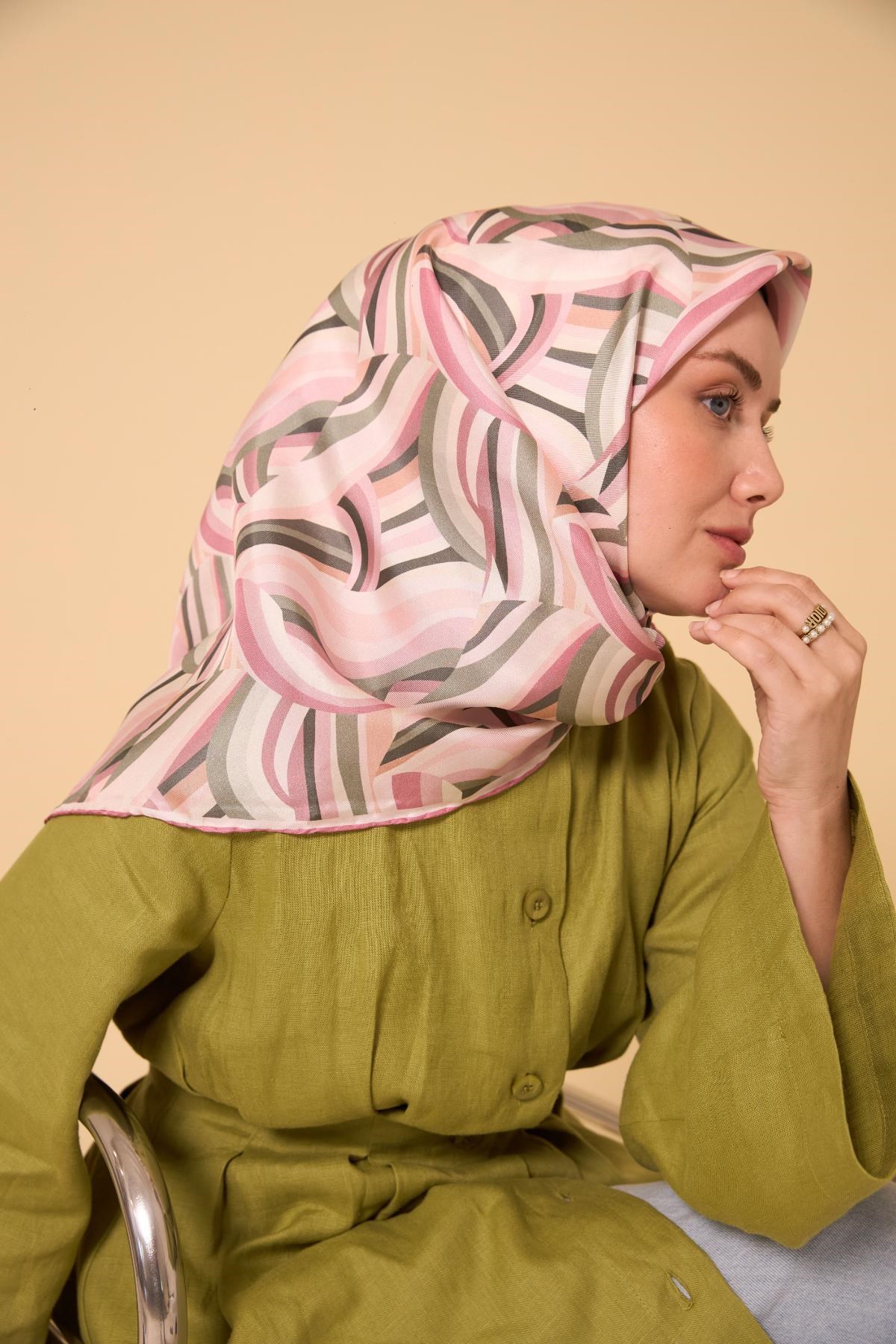 Silk Home Twill İpek Eşarp 11471-11