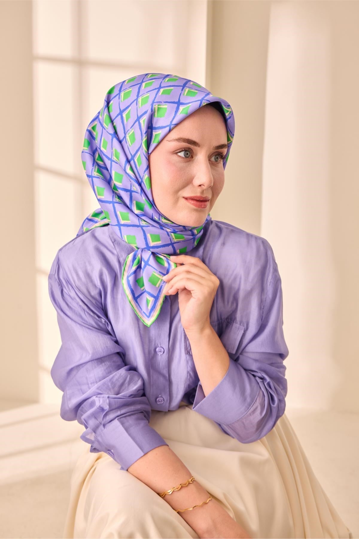 Silk Home Twill İpek Eşarp 11474-53