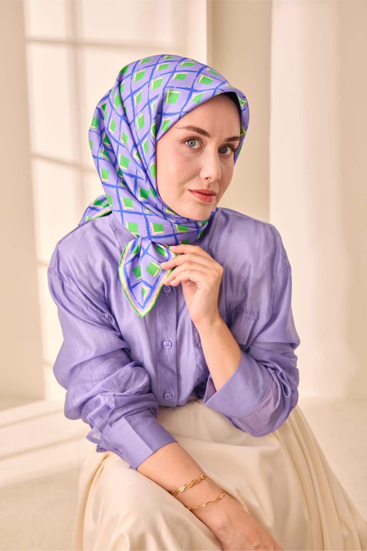 Silk Home Twill İpek Eşarp 11474-53