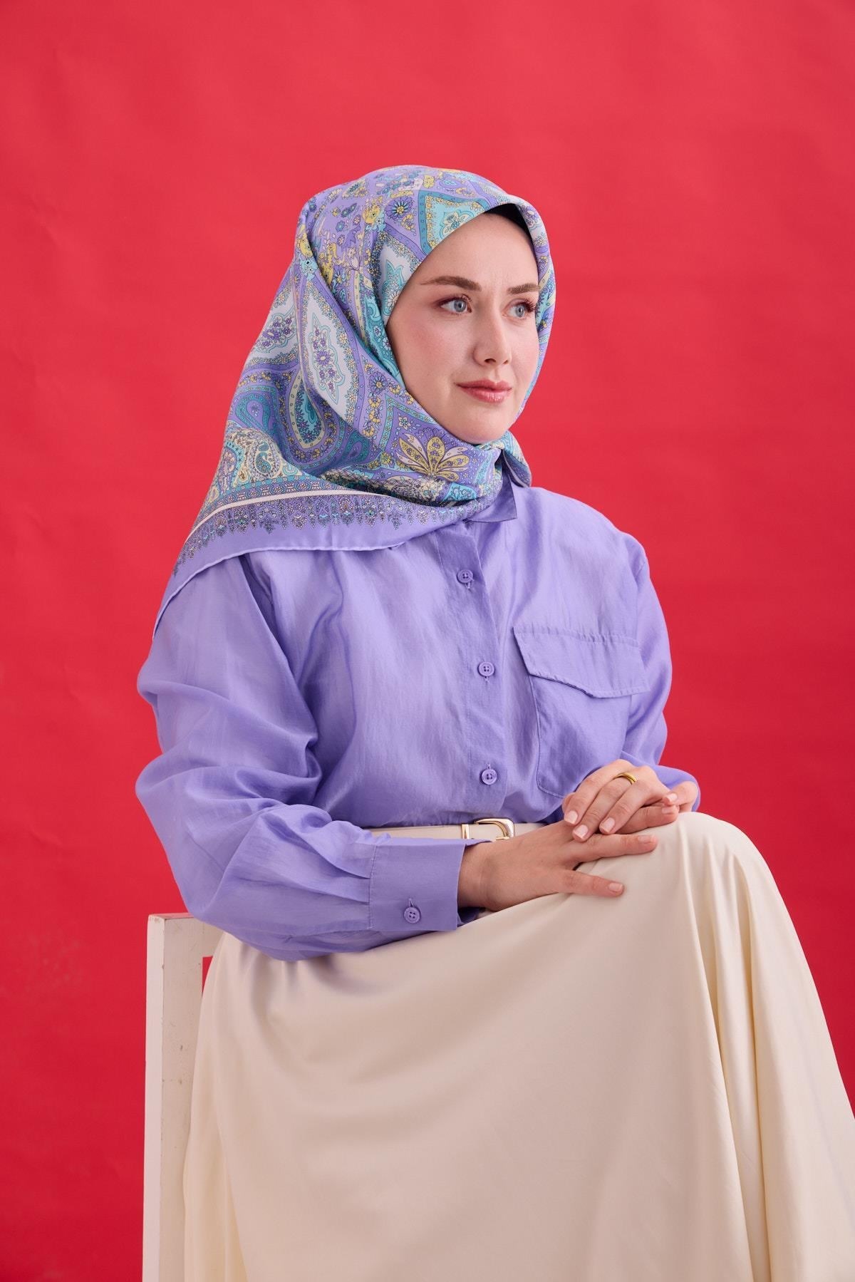 Silk Home Twill İpek Eşarp 11476-08