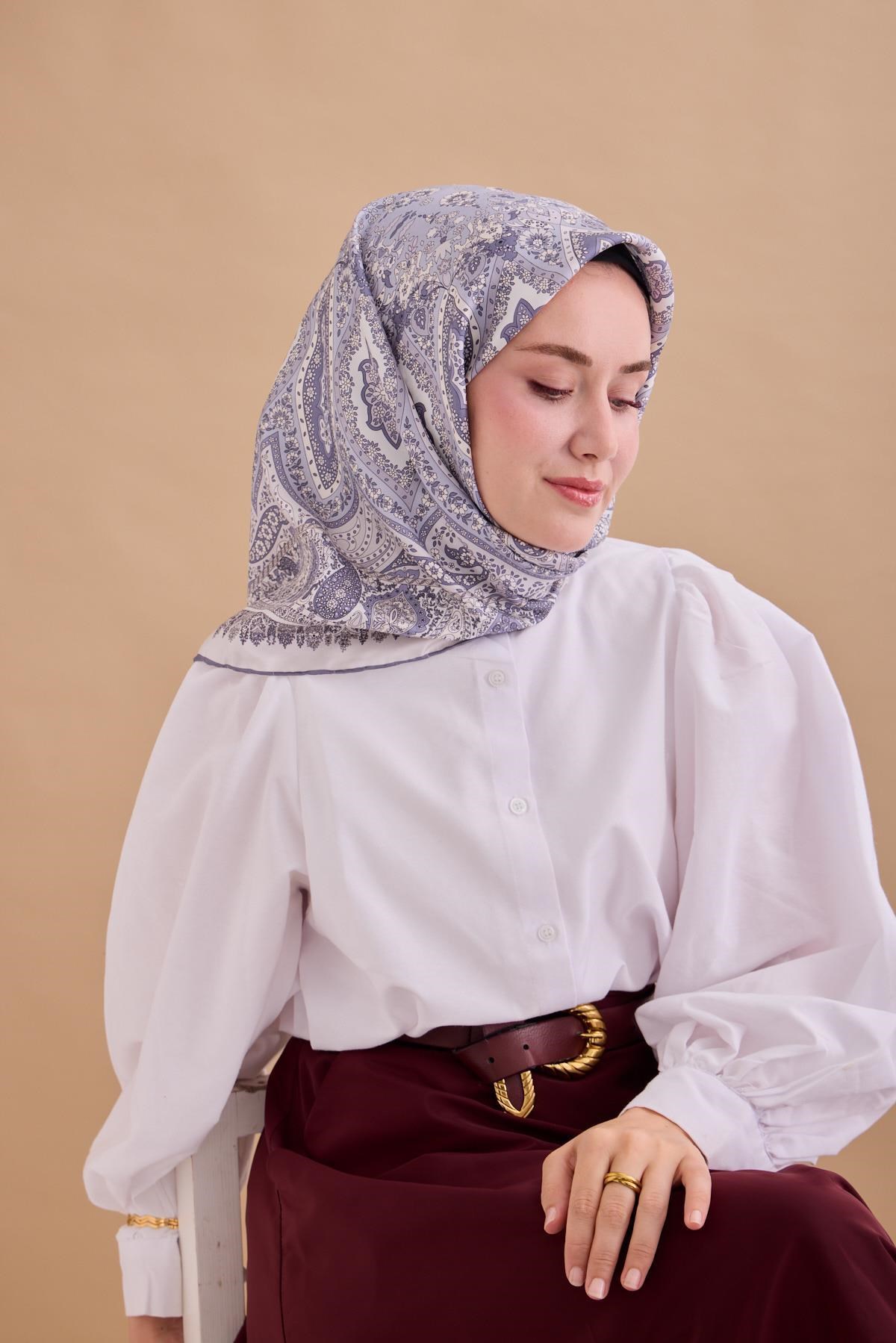 Silk Home Twill İpek Eşarp 11476-11