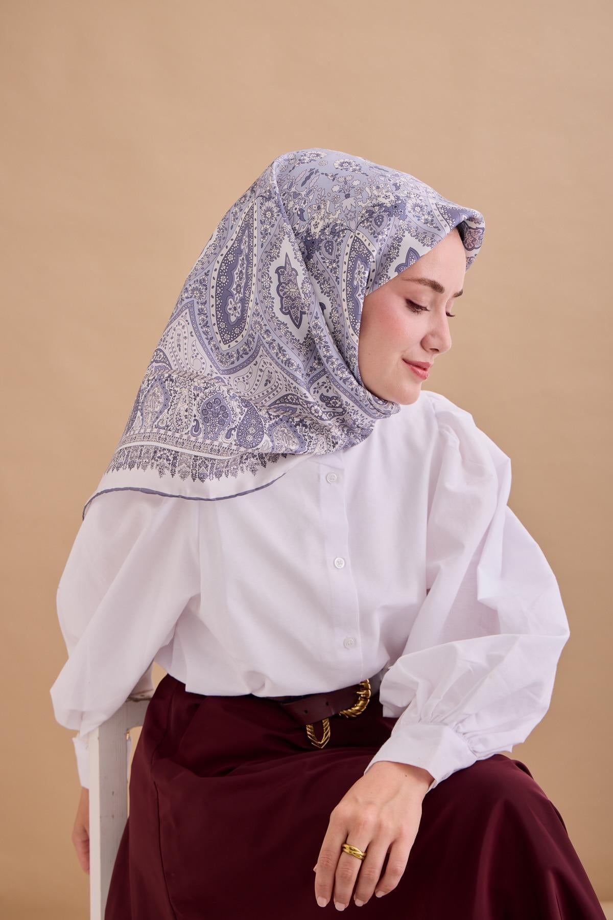 Silk Home Twill İpek Eşarp 11476-11