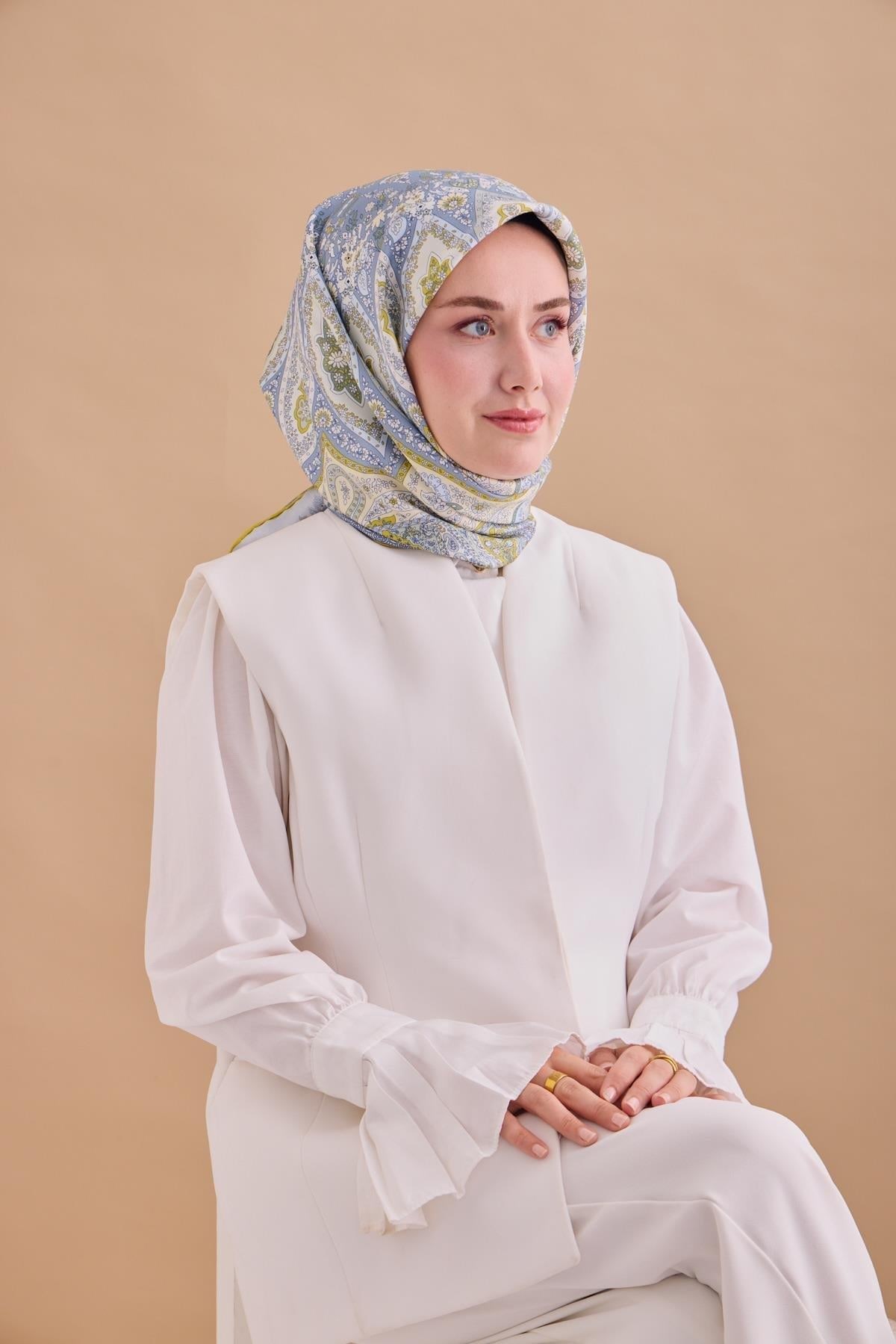 Silk Home Twill İpek Eşarp 11476-14