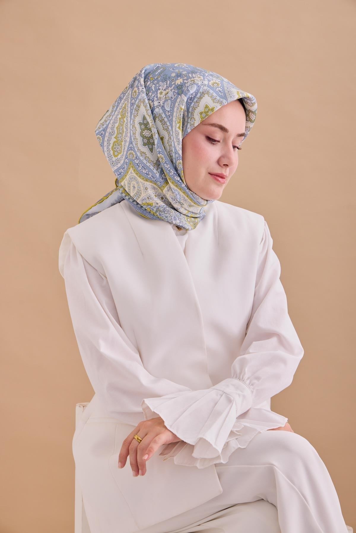 Silk Home Twill İpek Eşarp 11476-14