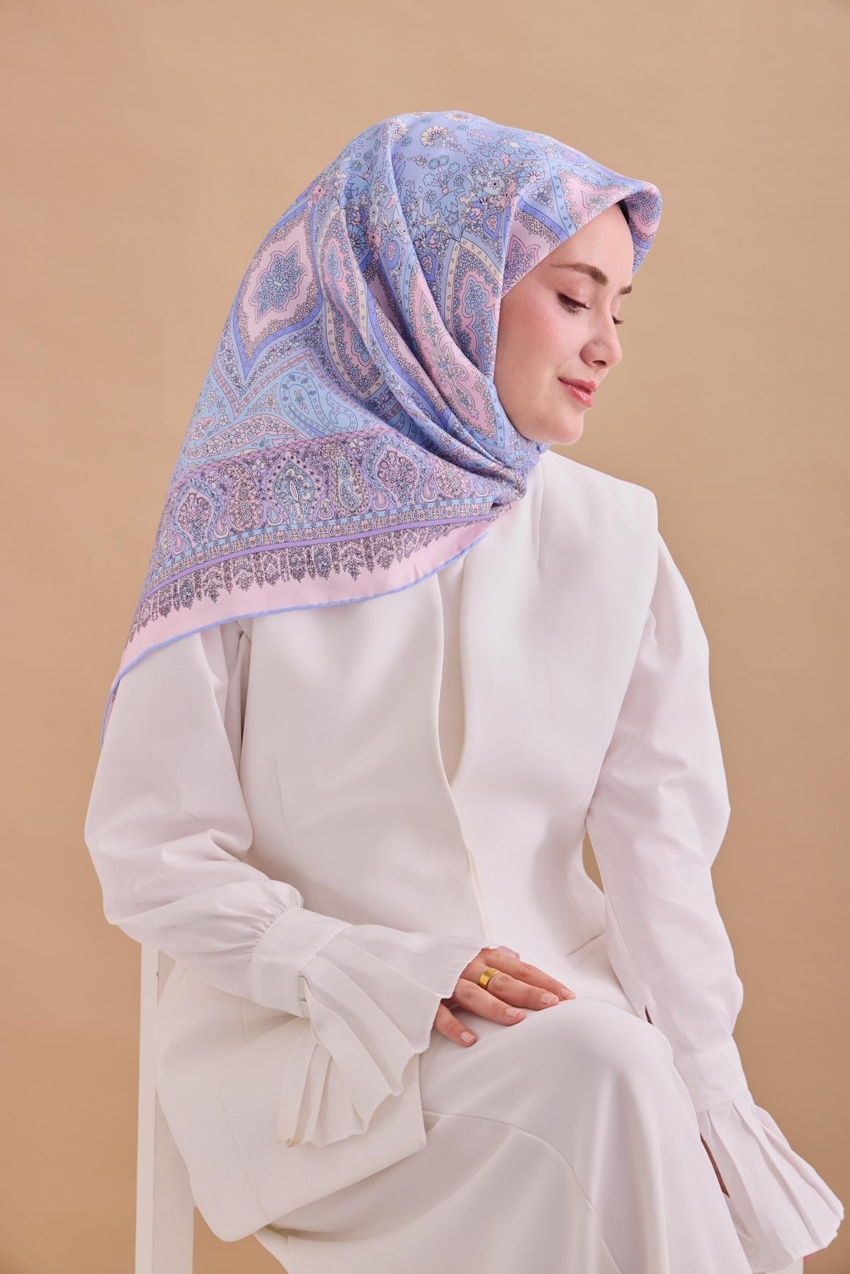 Silk Home Twill İpek Eşarp 11476-18