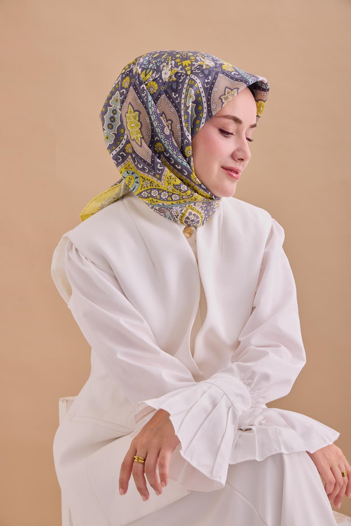 Silk Home Twill İpek Eşarp 11476-29