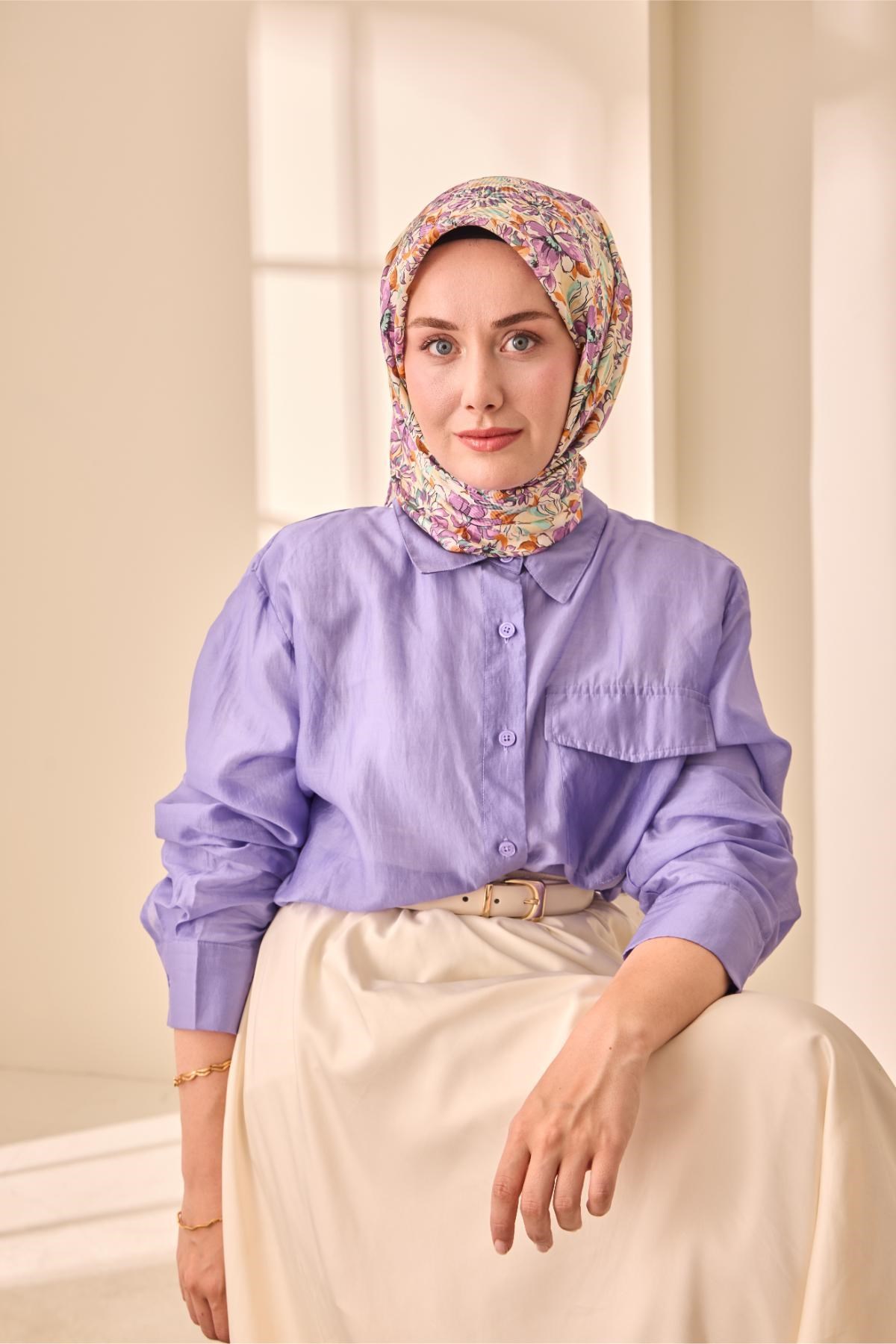Silk Home Twill İpek Eşarp 11477-02
