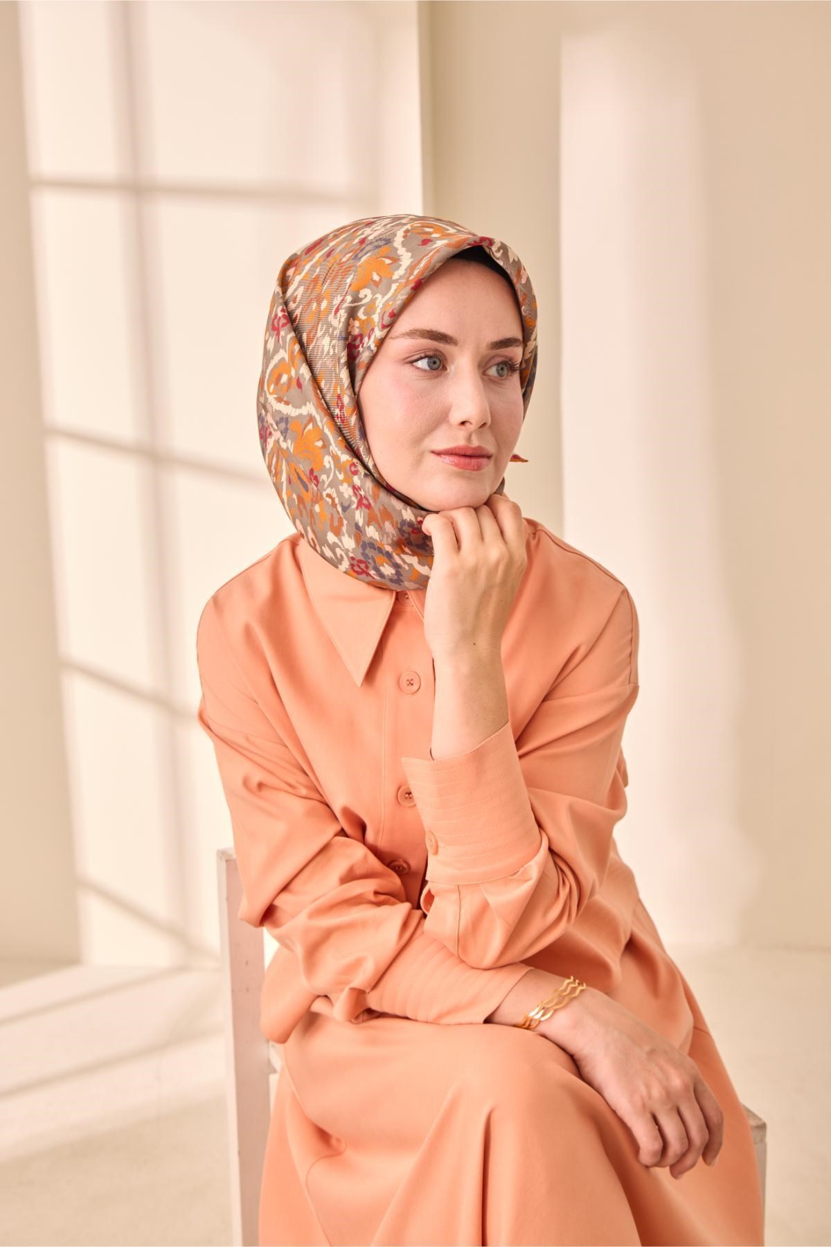 Silk Home Twill İpek Eşarp 11478-08