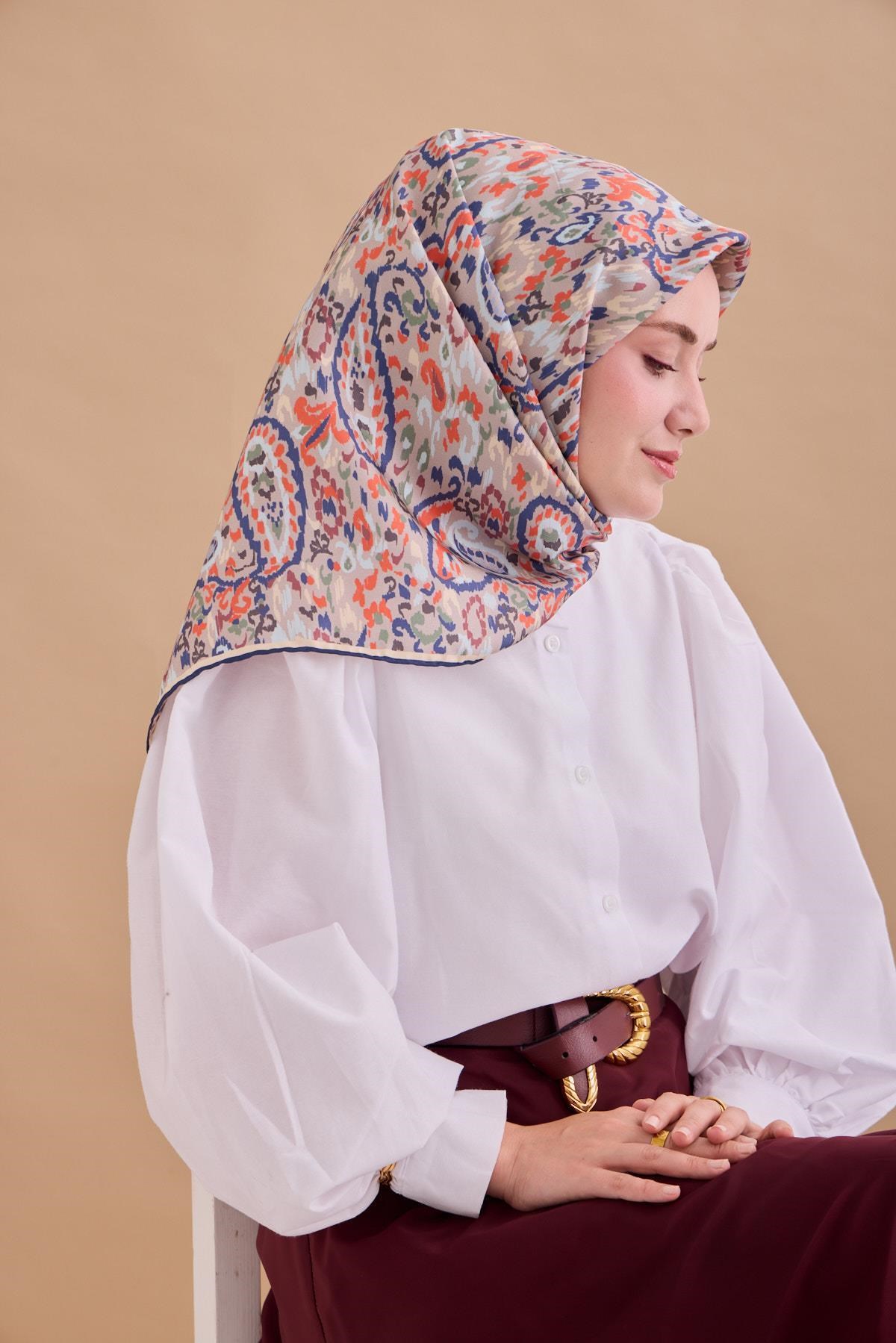 Silk Home Twill İpek Eşarp 11478-17