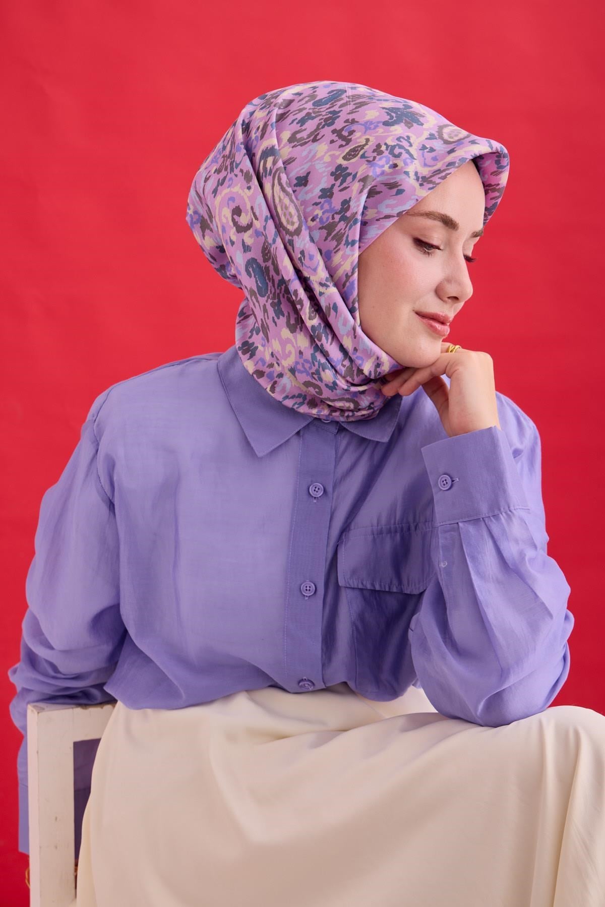 Silk Home Twill İpek Eşarp 11478-40