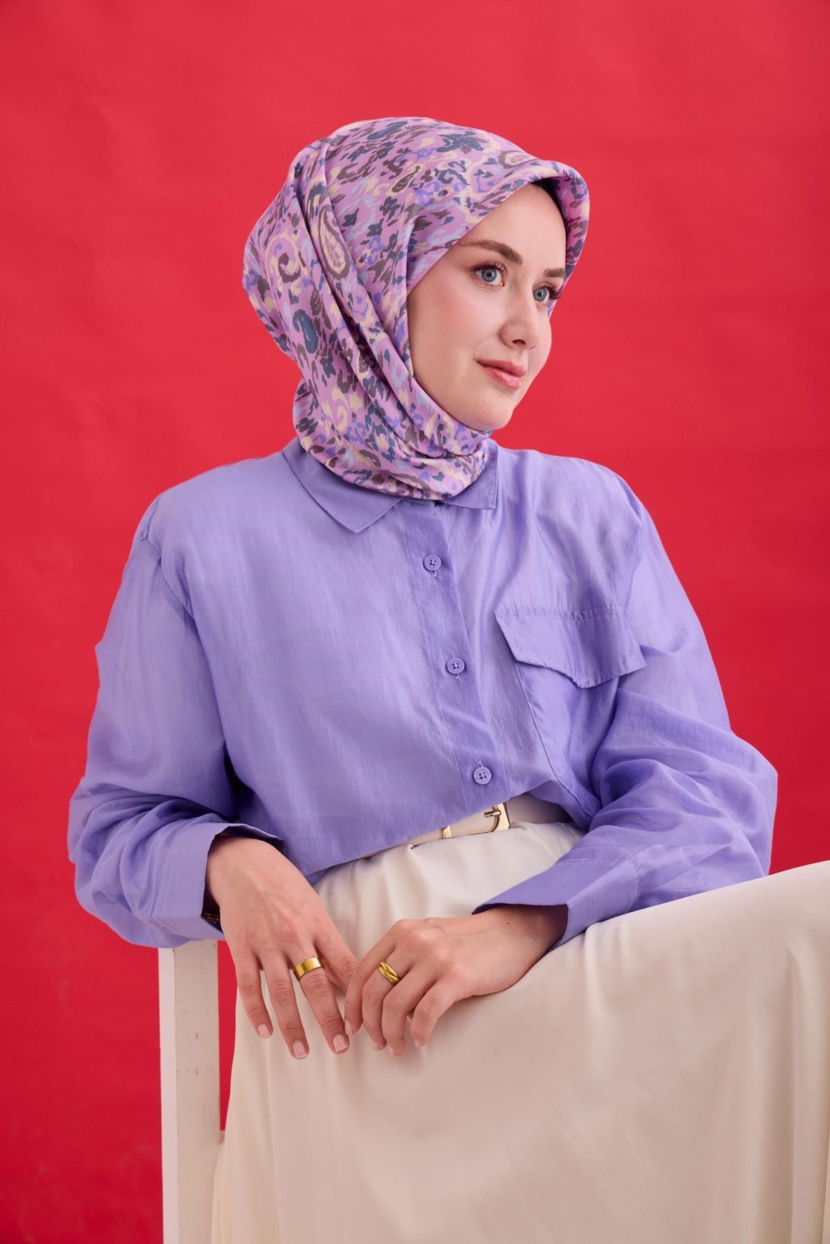 Silk Home Twill İpek Eşarp 11478-40