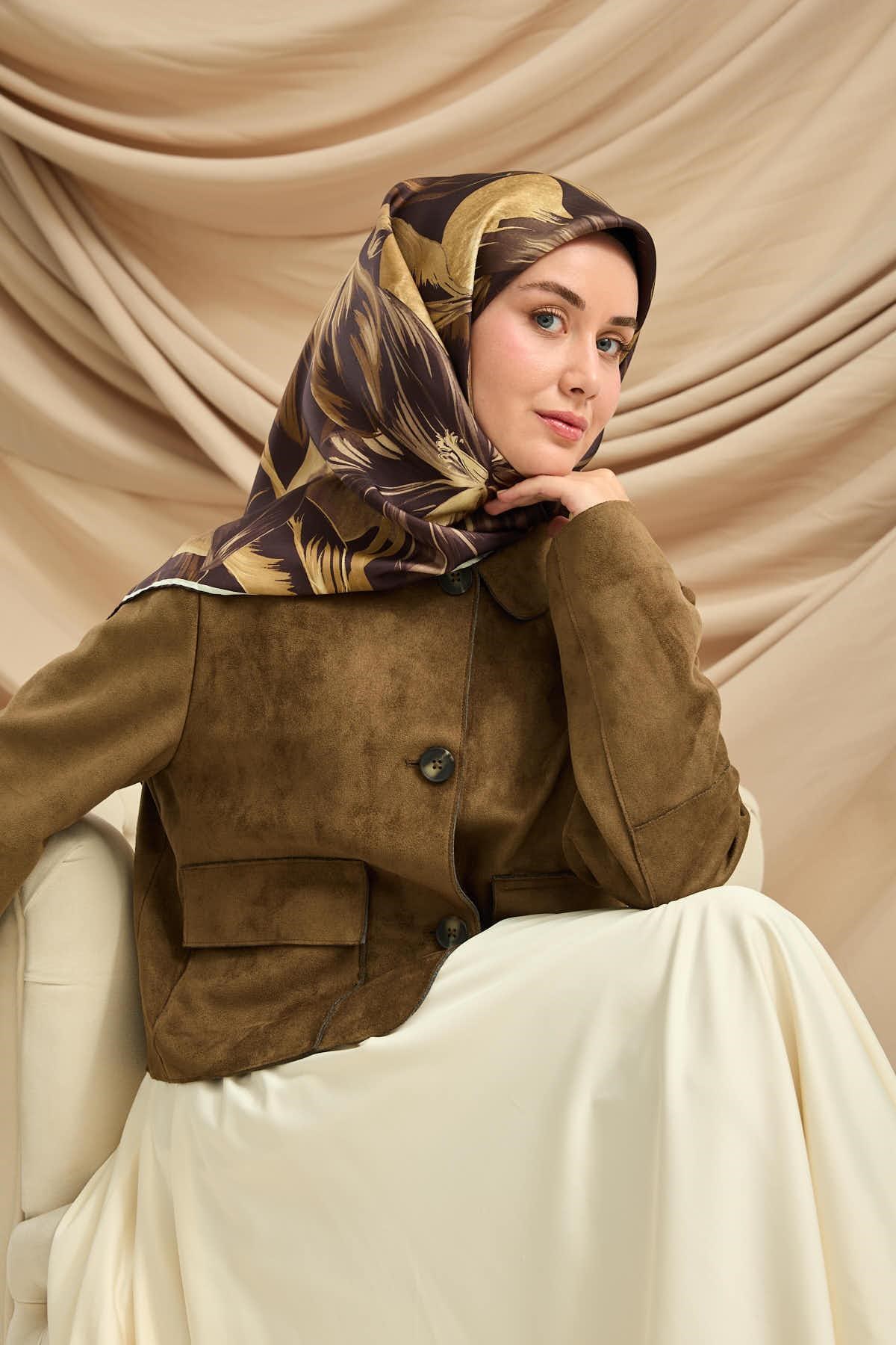 Silk Home Twill İpek Eşarp 11480-58