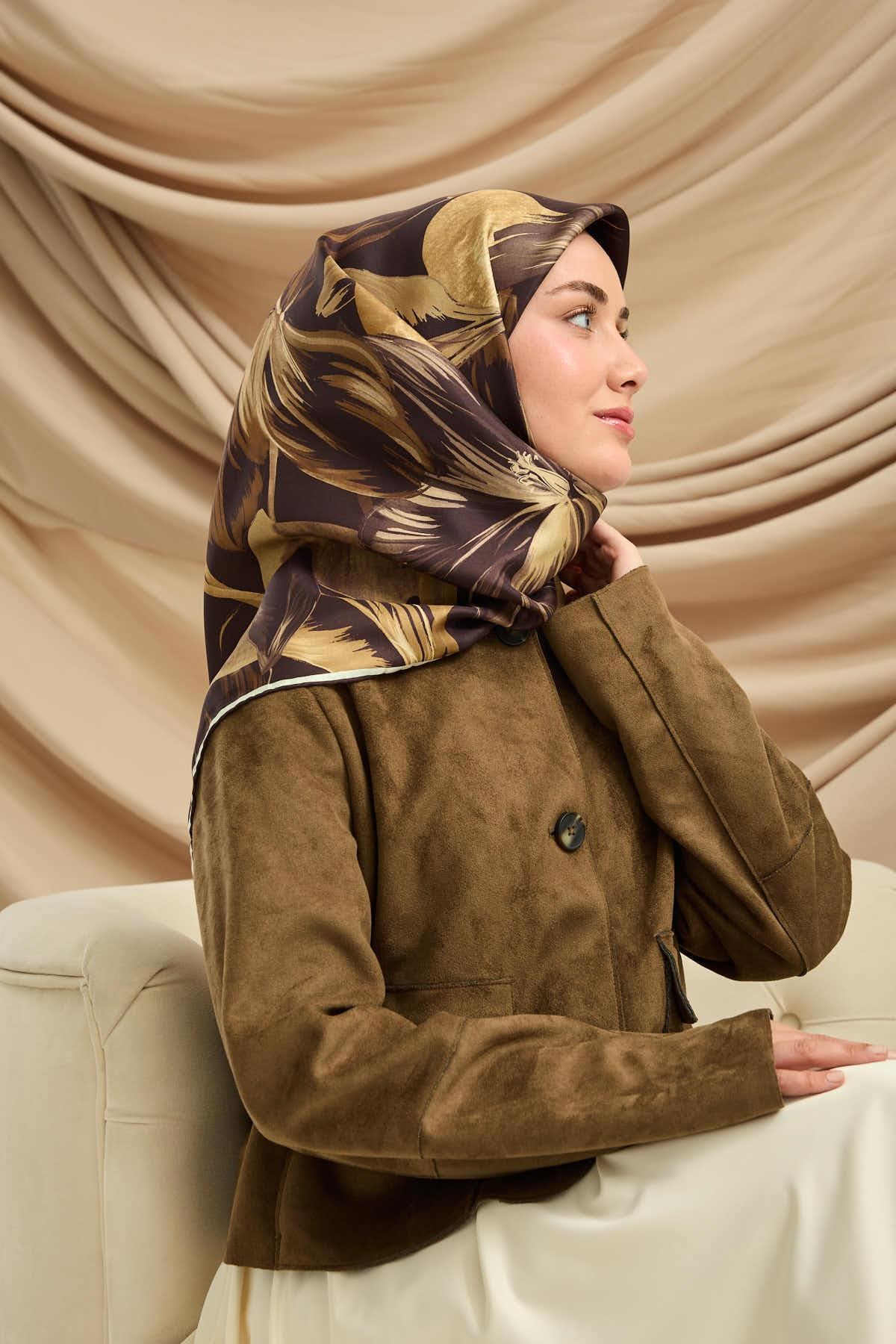 Silk Home Twill İpek Eşarp 11480-58