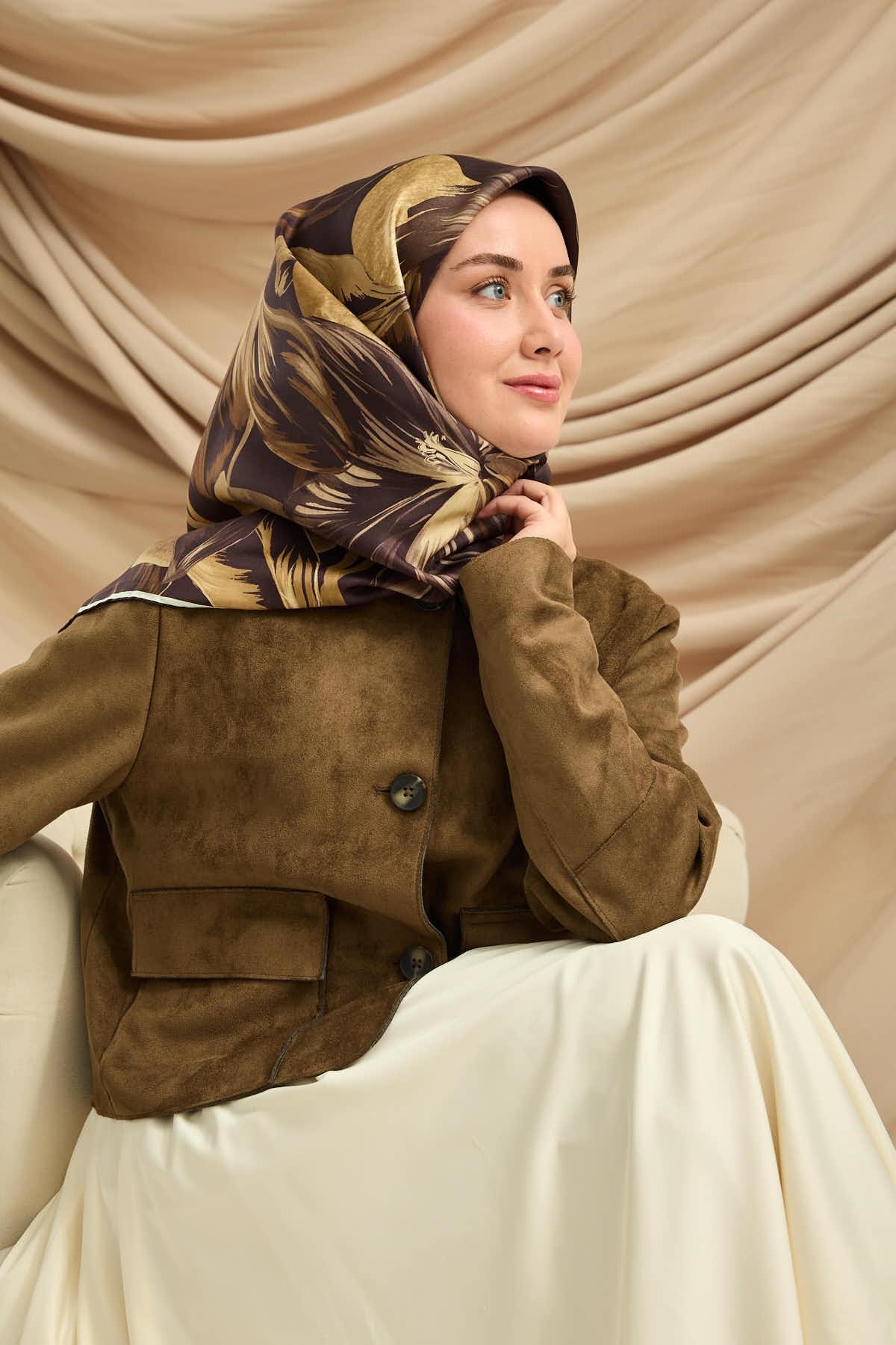 Silk Home Twill İpek Eşarp 11480-58