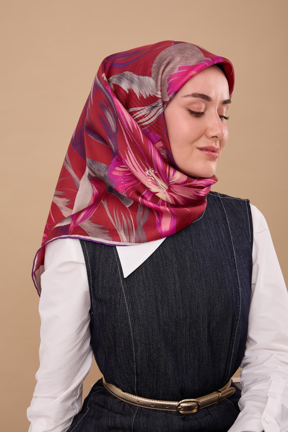 Silk Home Twill İpek Eşarp 11480-60