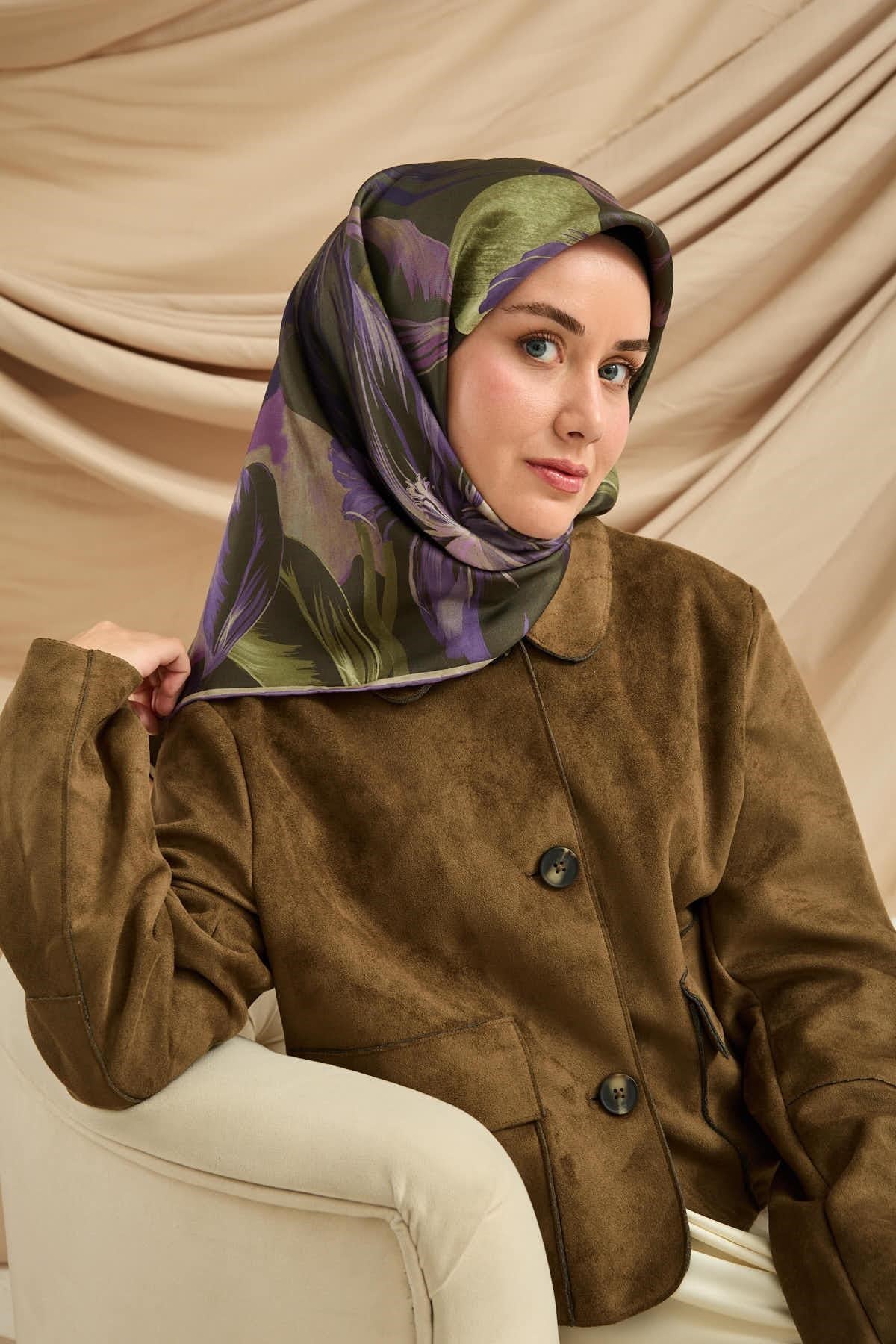 Silk Home Twill İpek Eşarp 11480-85