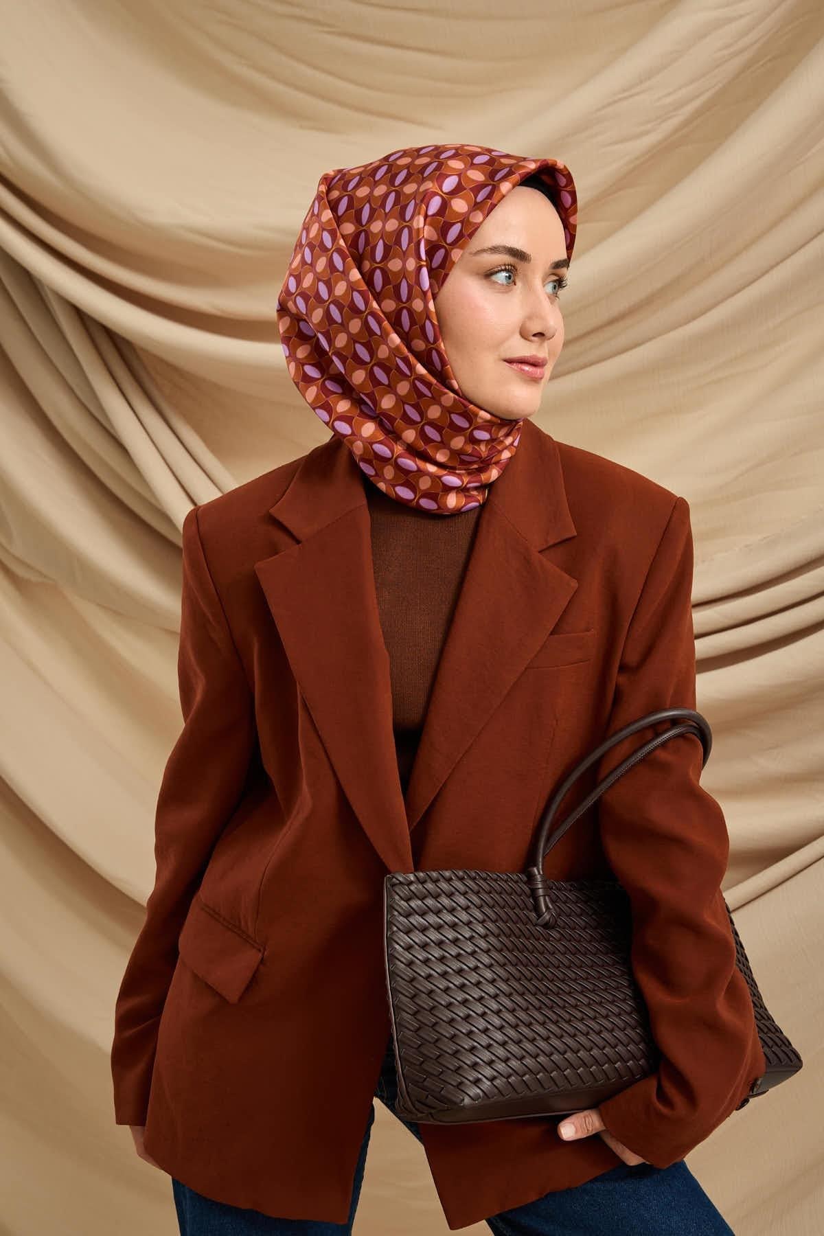 Silk Home Twill İpek Eşarp 11481-18