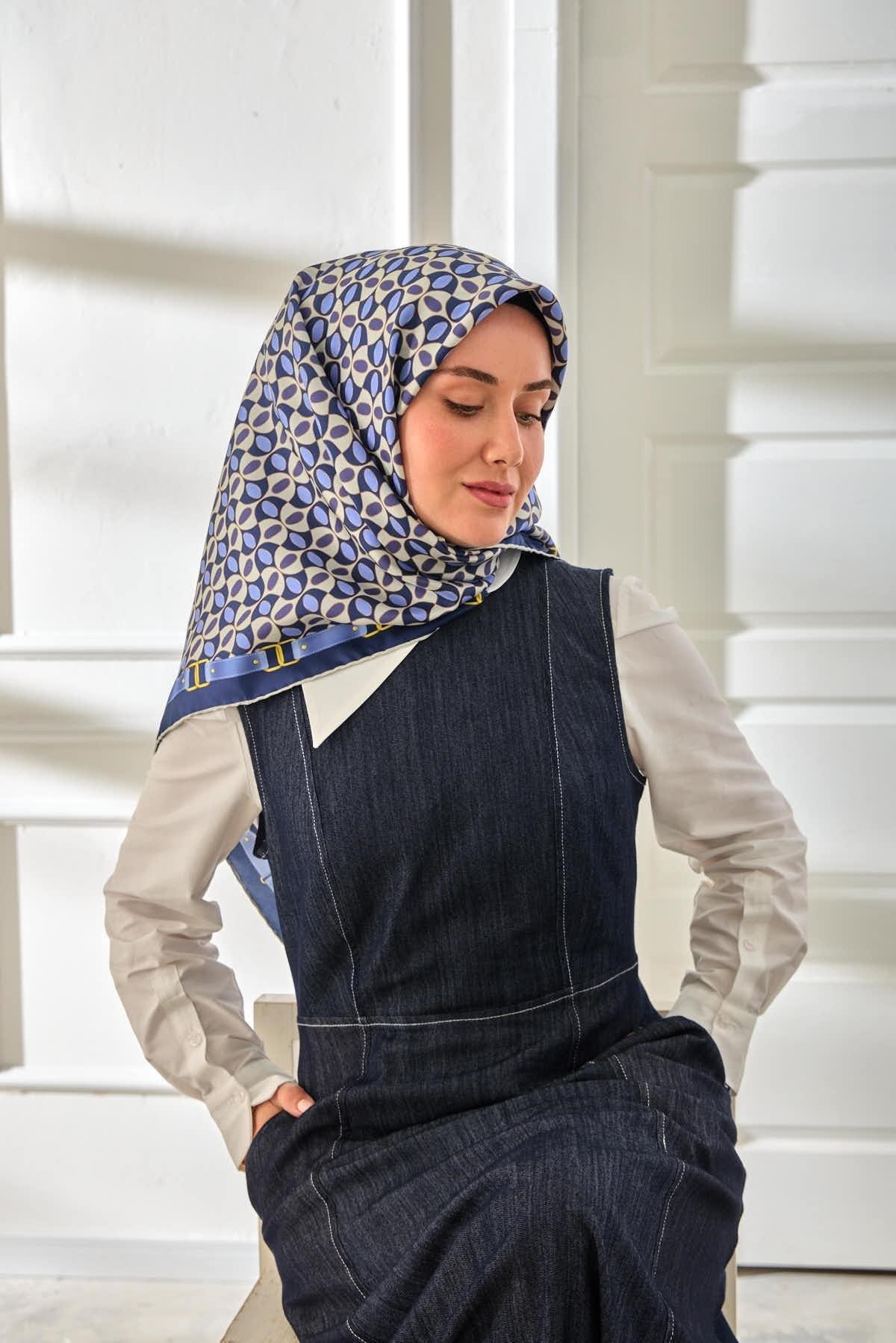 Silk Home Twill İpek Eşarp 11481-34