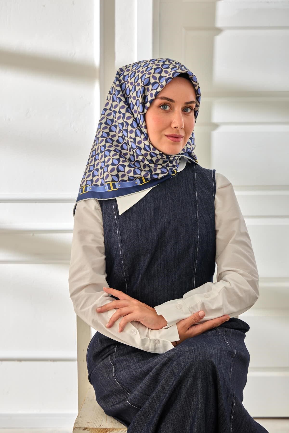 Silk Home Twill İpek Eşarp 11481-34