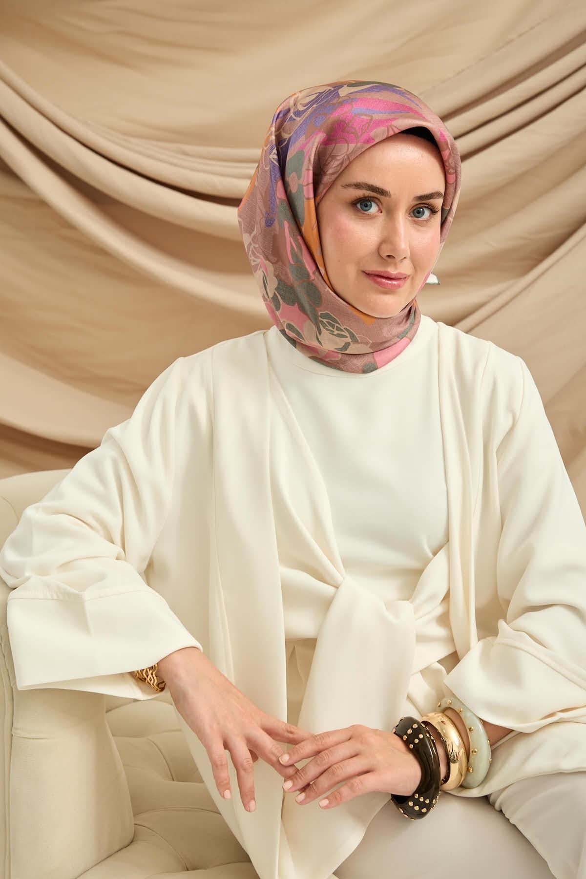 Silk Home Twill İpek Eşarp 11483-22