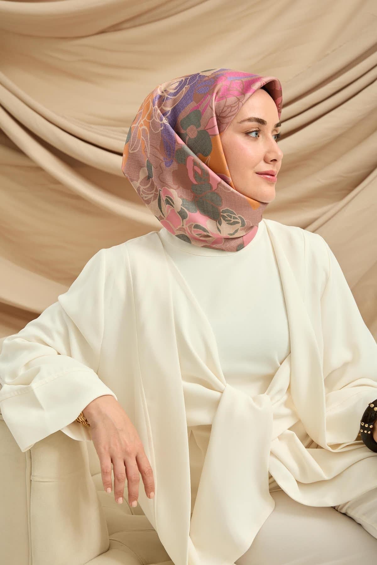 Silk Home Twill İpek Eşarp 11483-22
