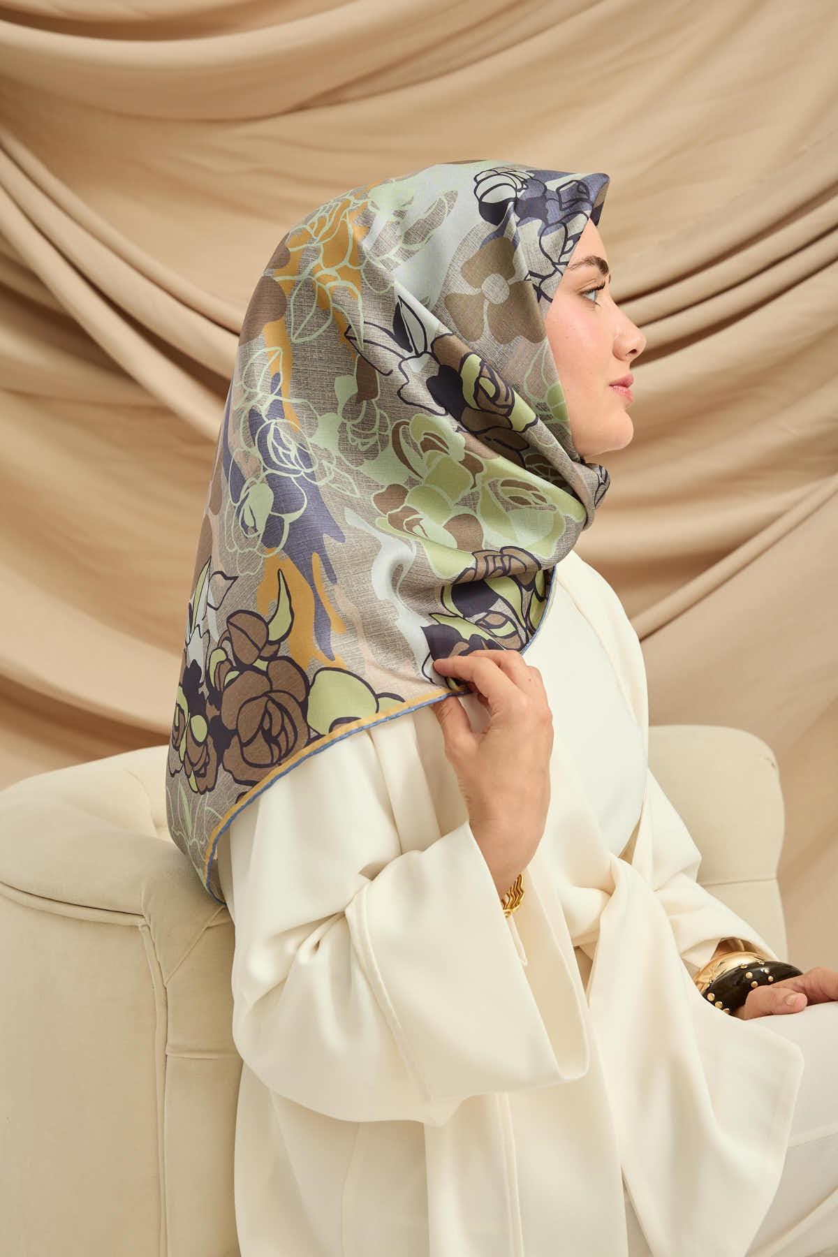 Silk Home Twill İpek Eşarp 11483-39