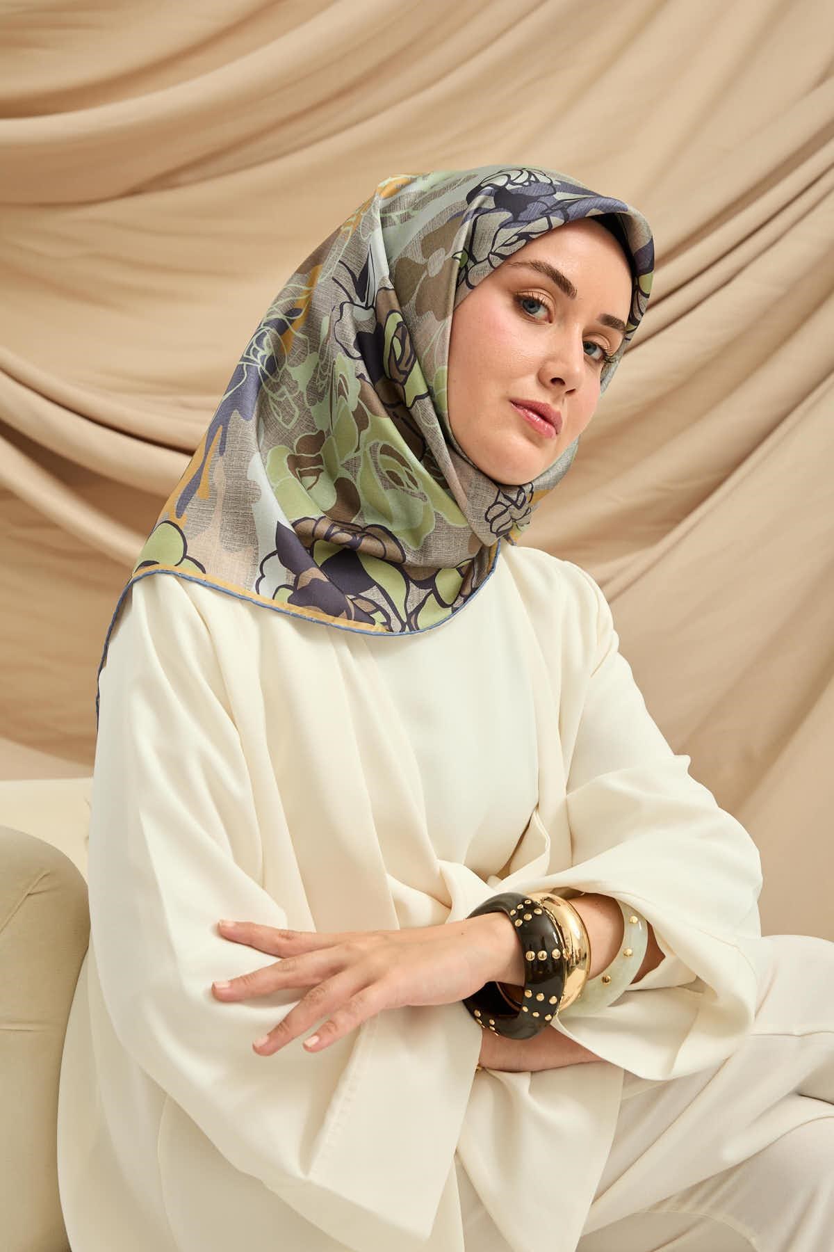 Silk Home Twill İpek Eşarp 11483-39
