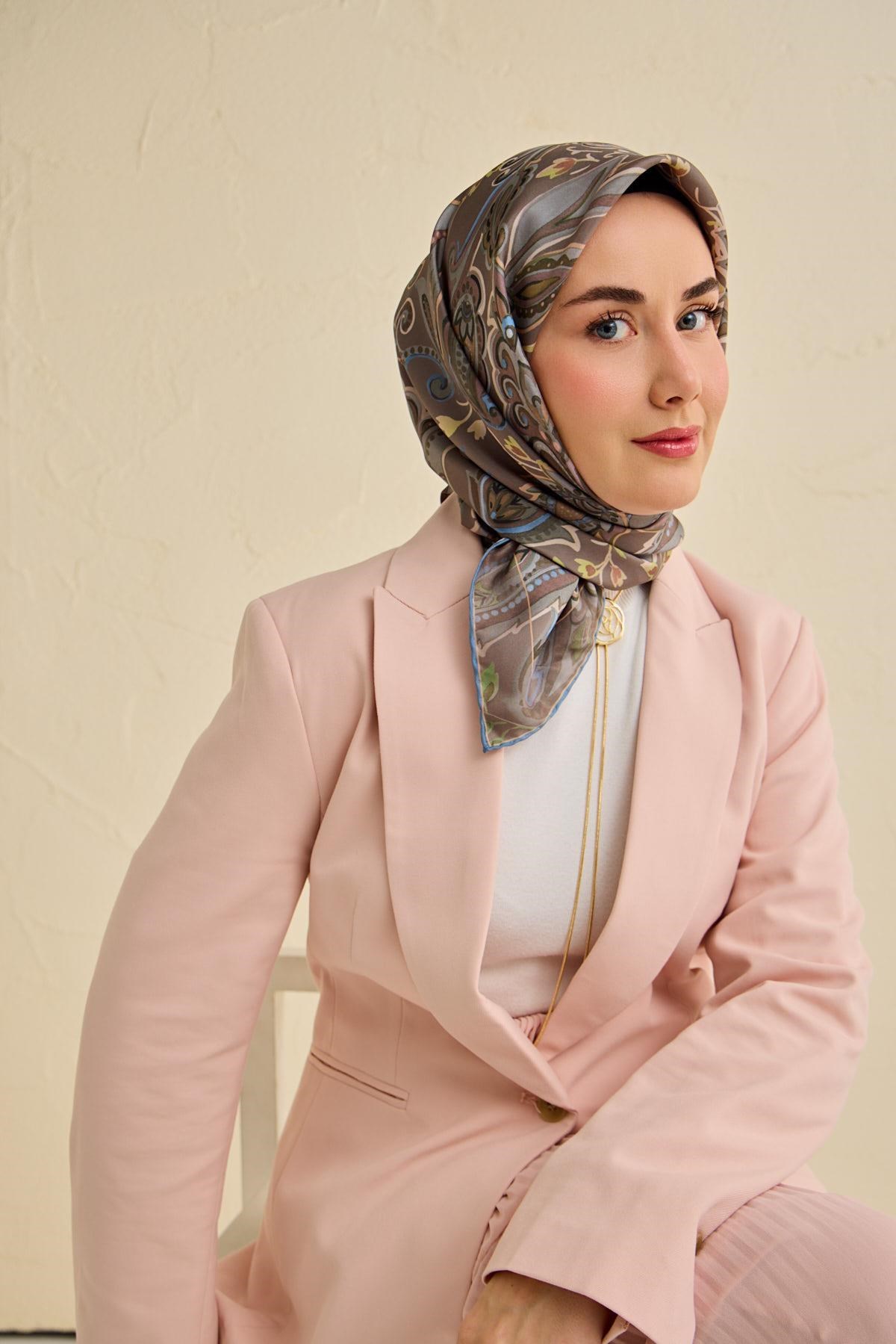Silk Home Twill İpek Eşarp 11504-10