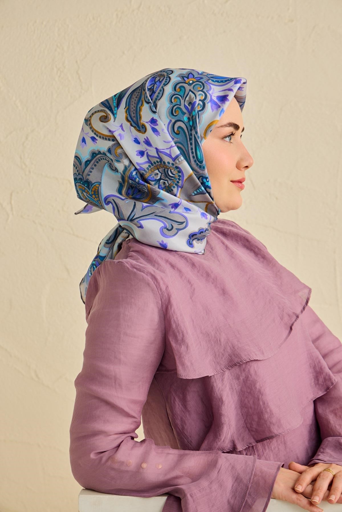 Silk Home Twill İpek Eşarp 11504-14