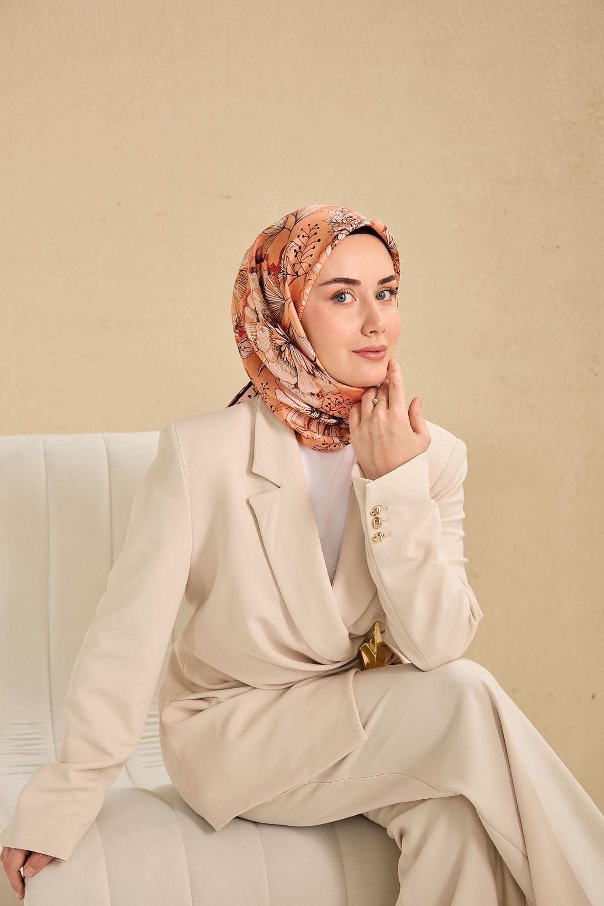Silk Home Twill İpek Eşarp 11510-12