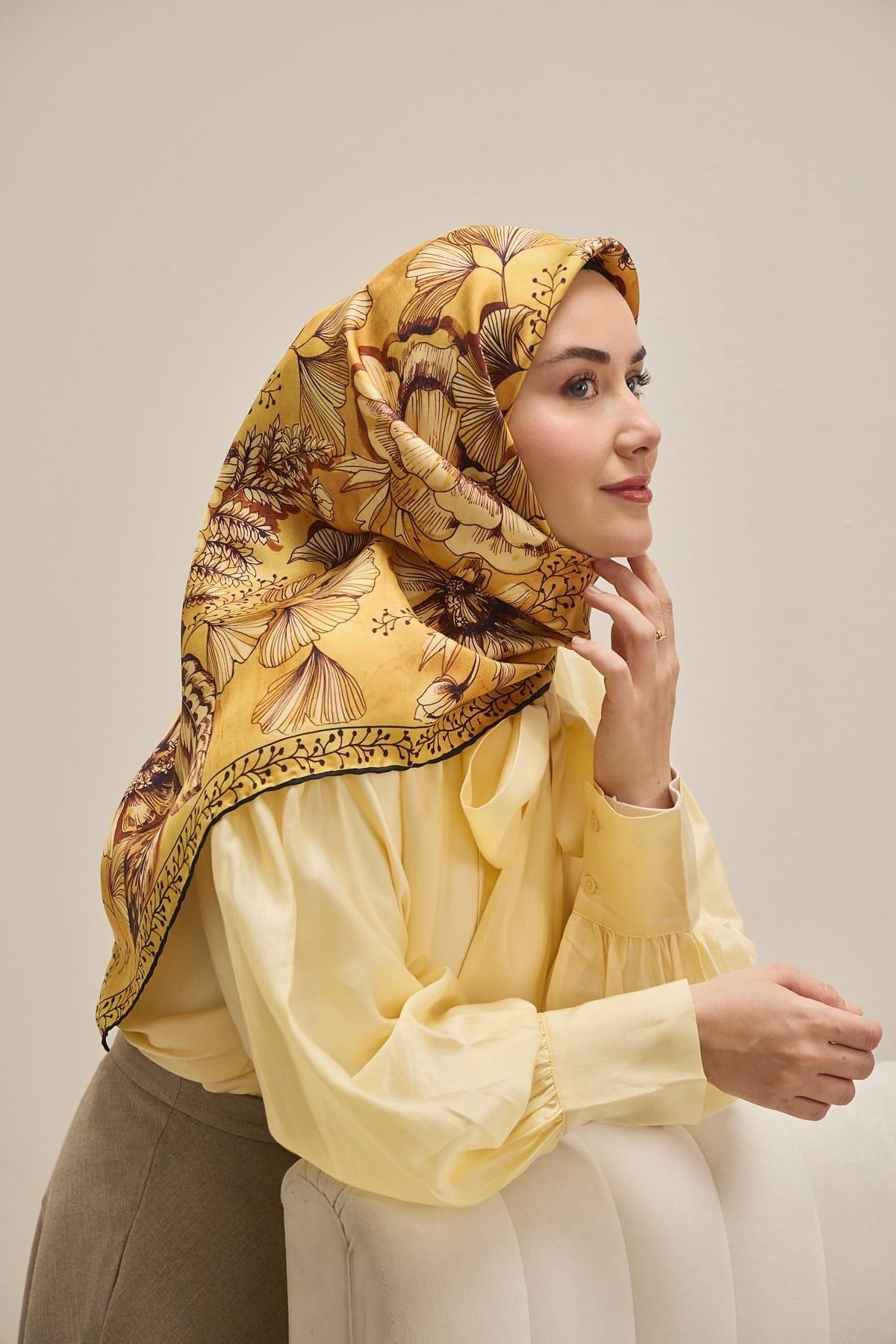 Silk Home Twill İpek Eşarp 11510-17