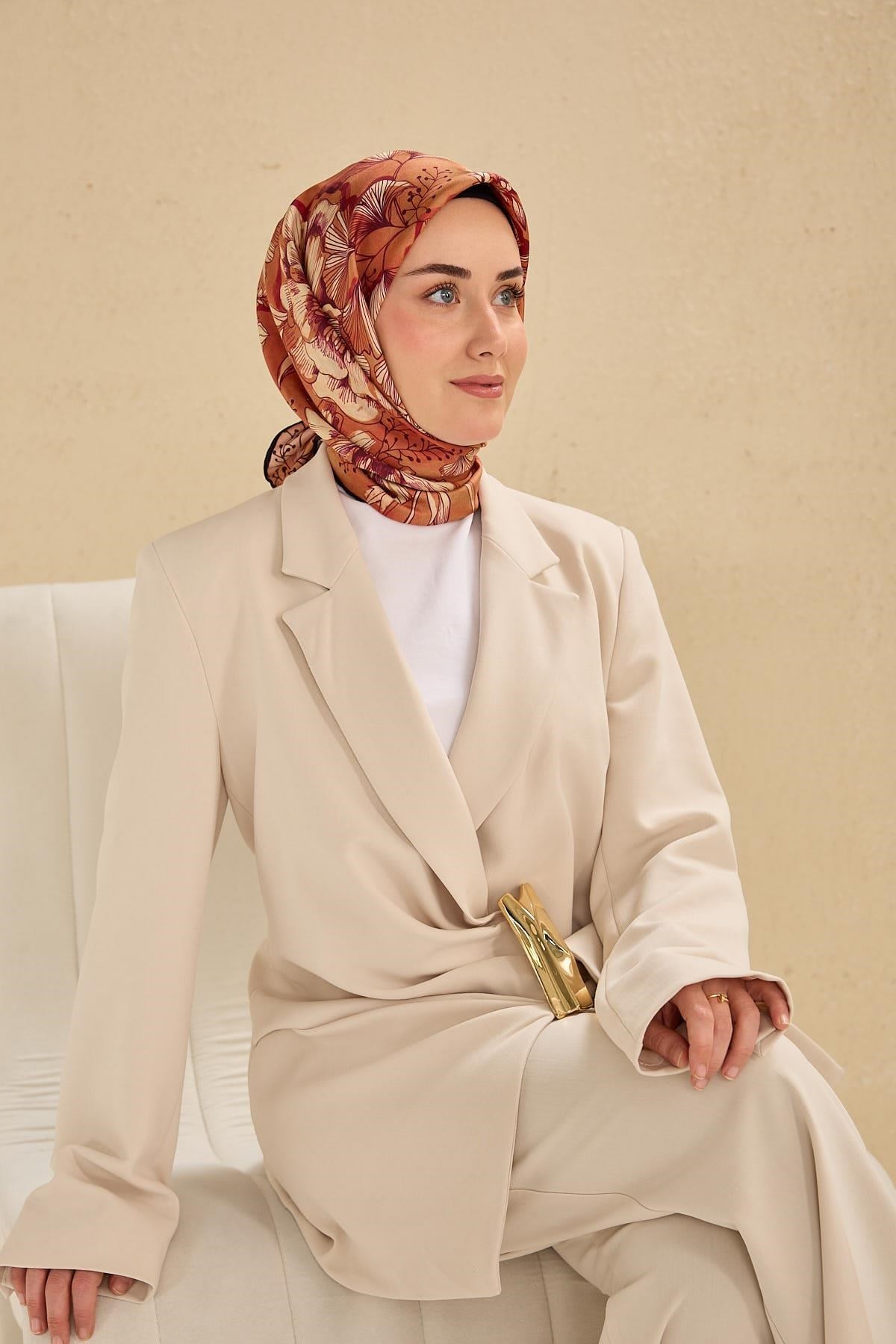 Silk Home Twill İpek Eşarp 11510-19