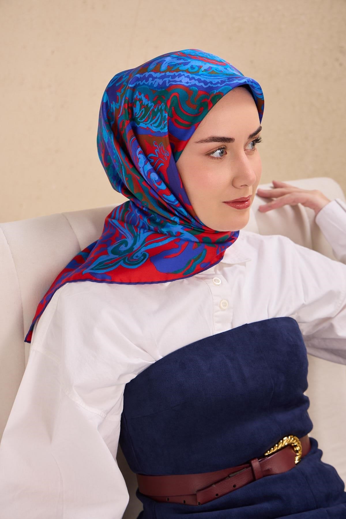 Silk Home Twill İpek Eşarp 11512-08