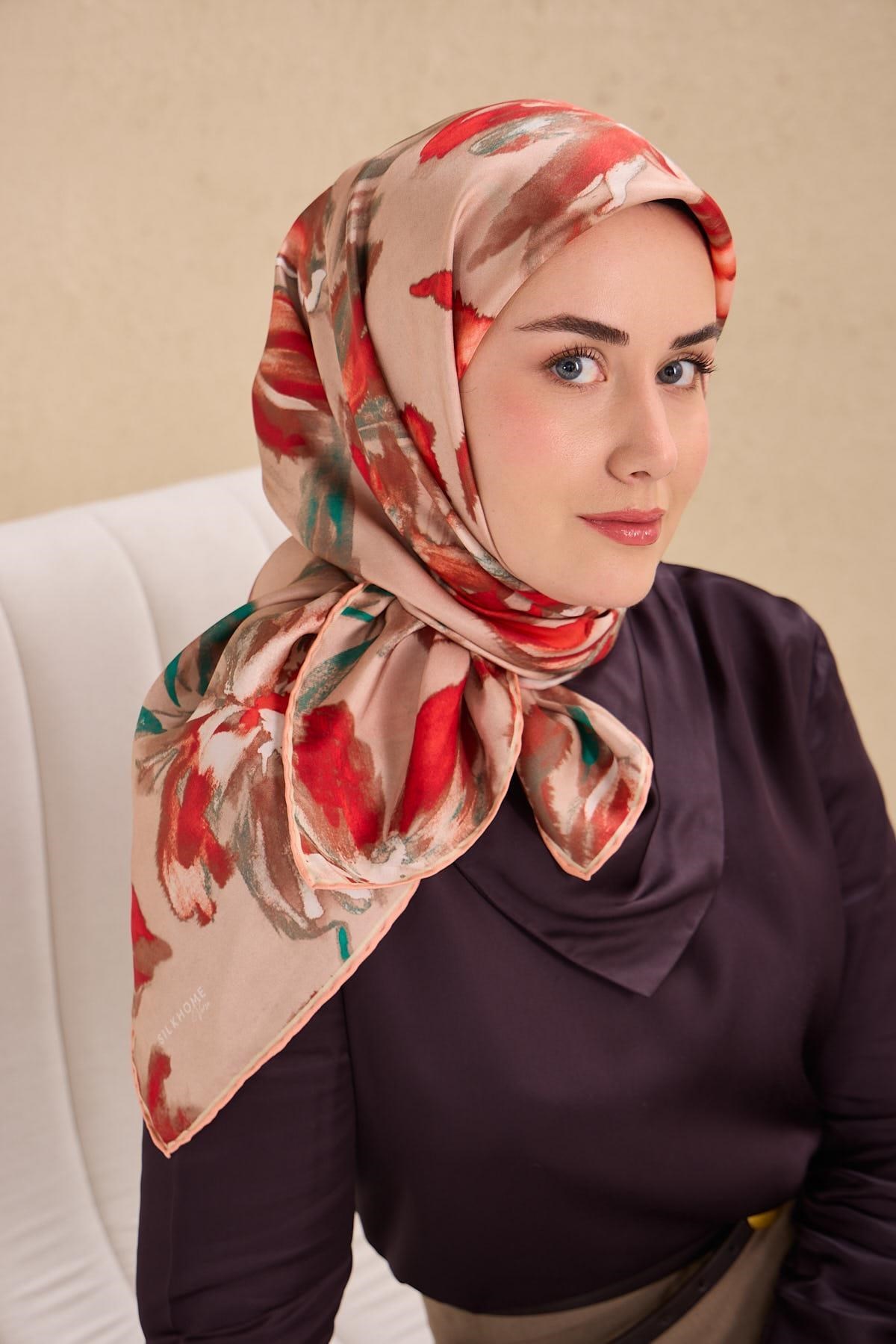 Silk Home Twill İpek Eşarp 11513-27