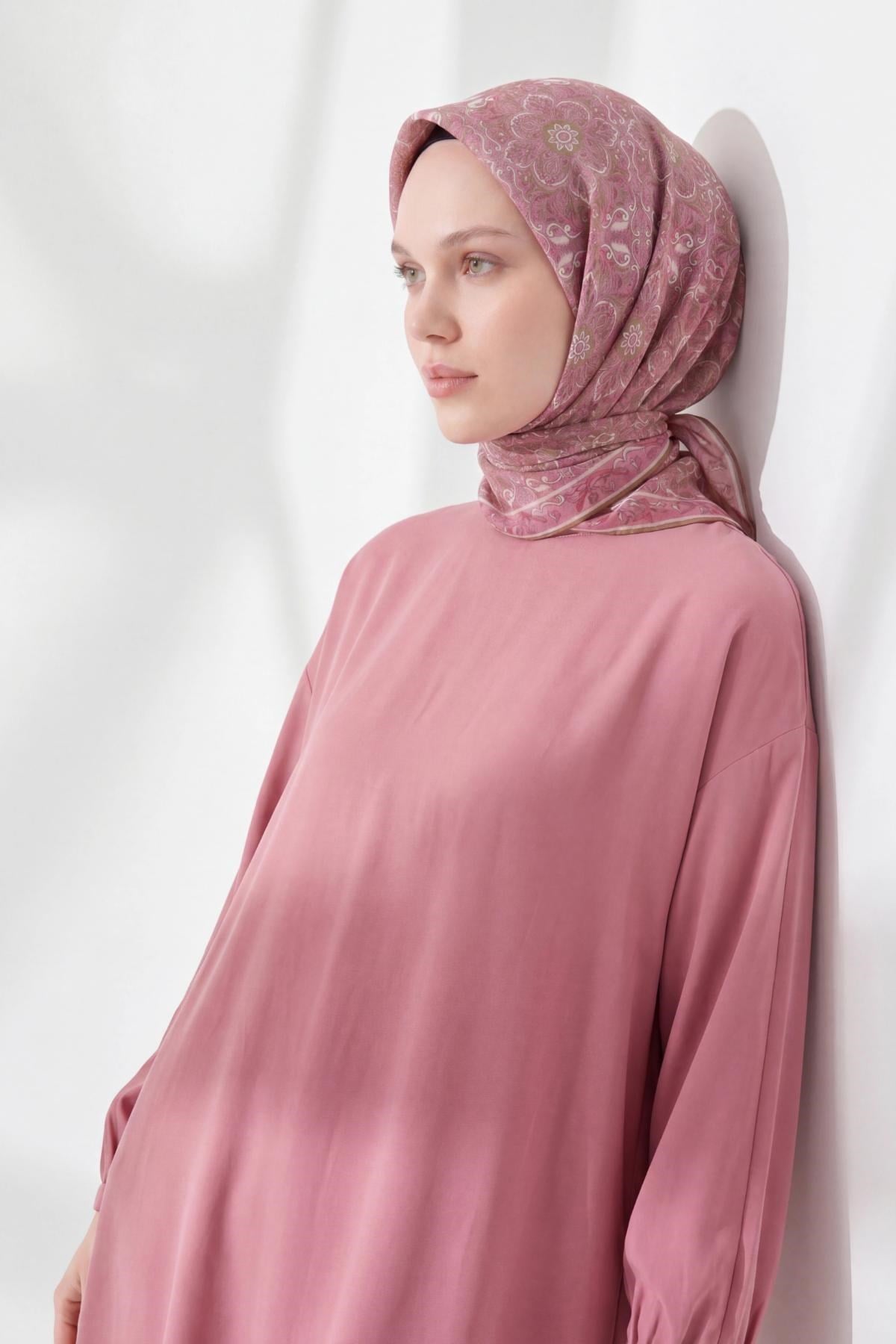 Soft Eşarp Fuşya 90x90