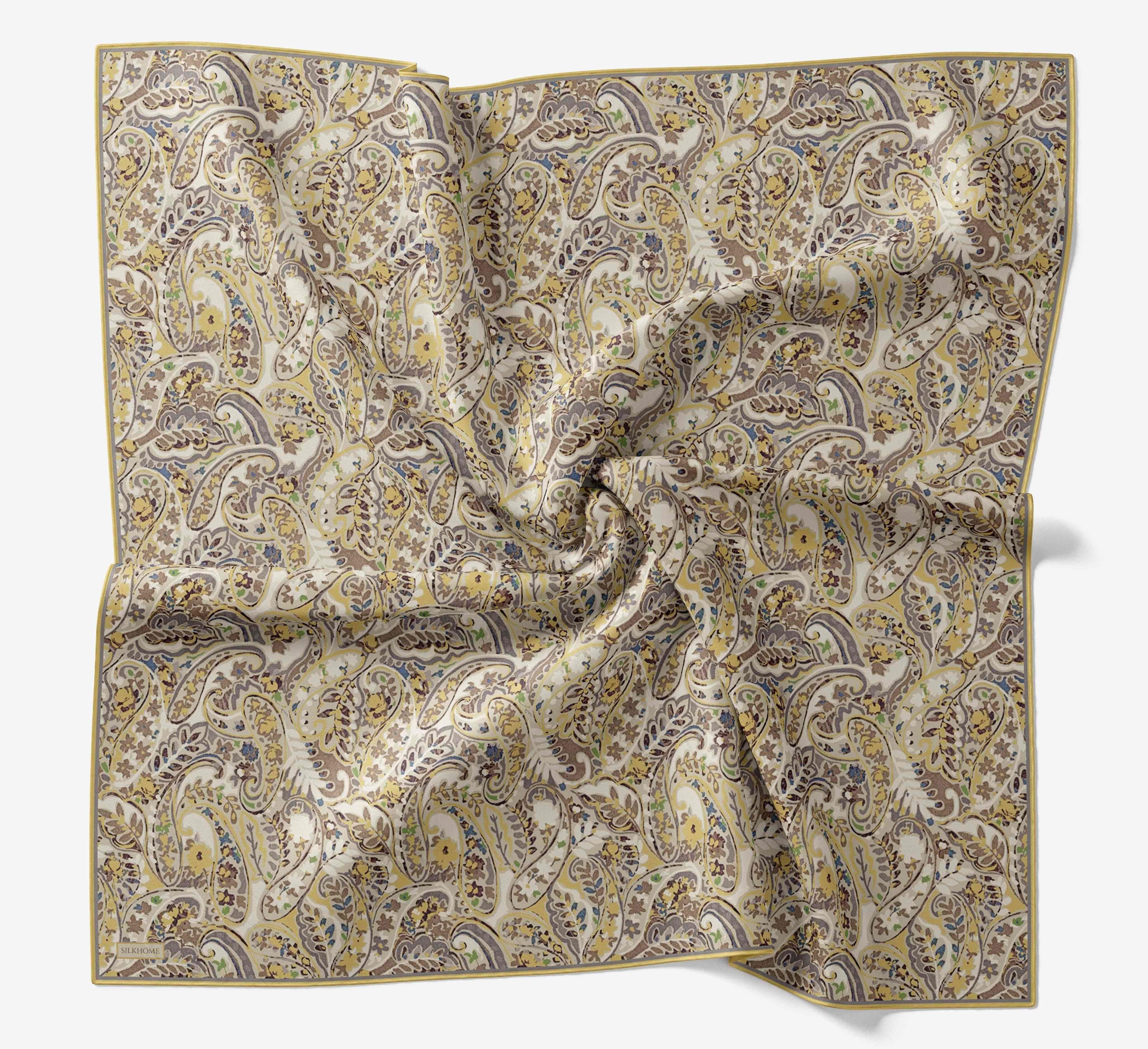 Soft Eşarp Perla Açık Sarı 90x90