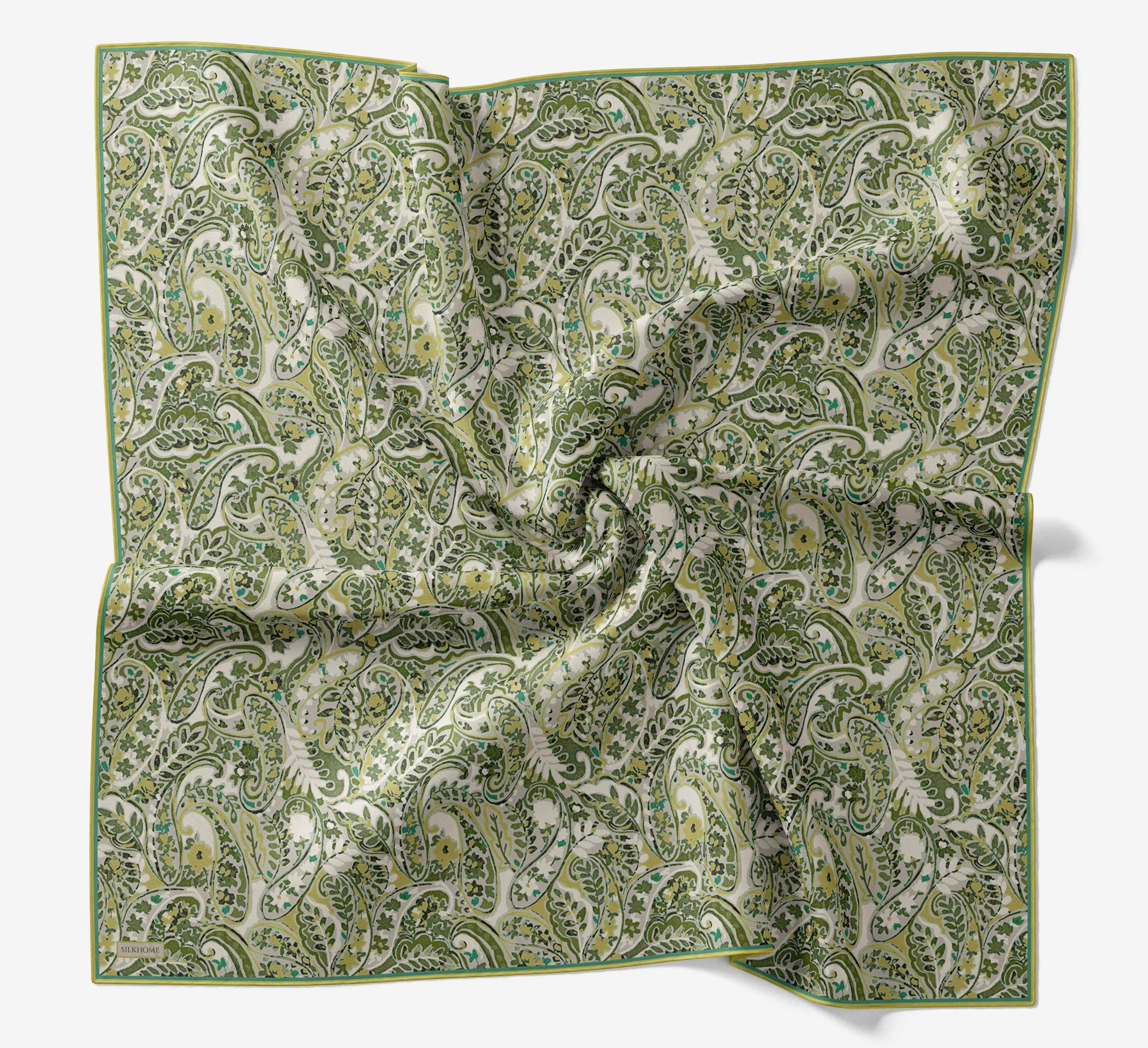 Soft Eşarp Perla Açık Yeşil 90x90