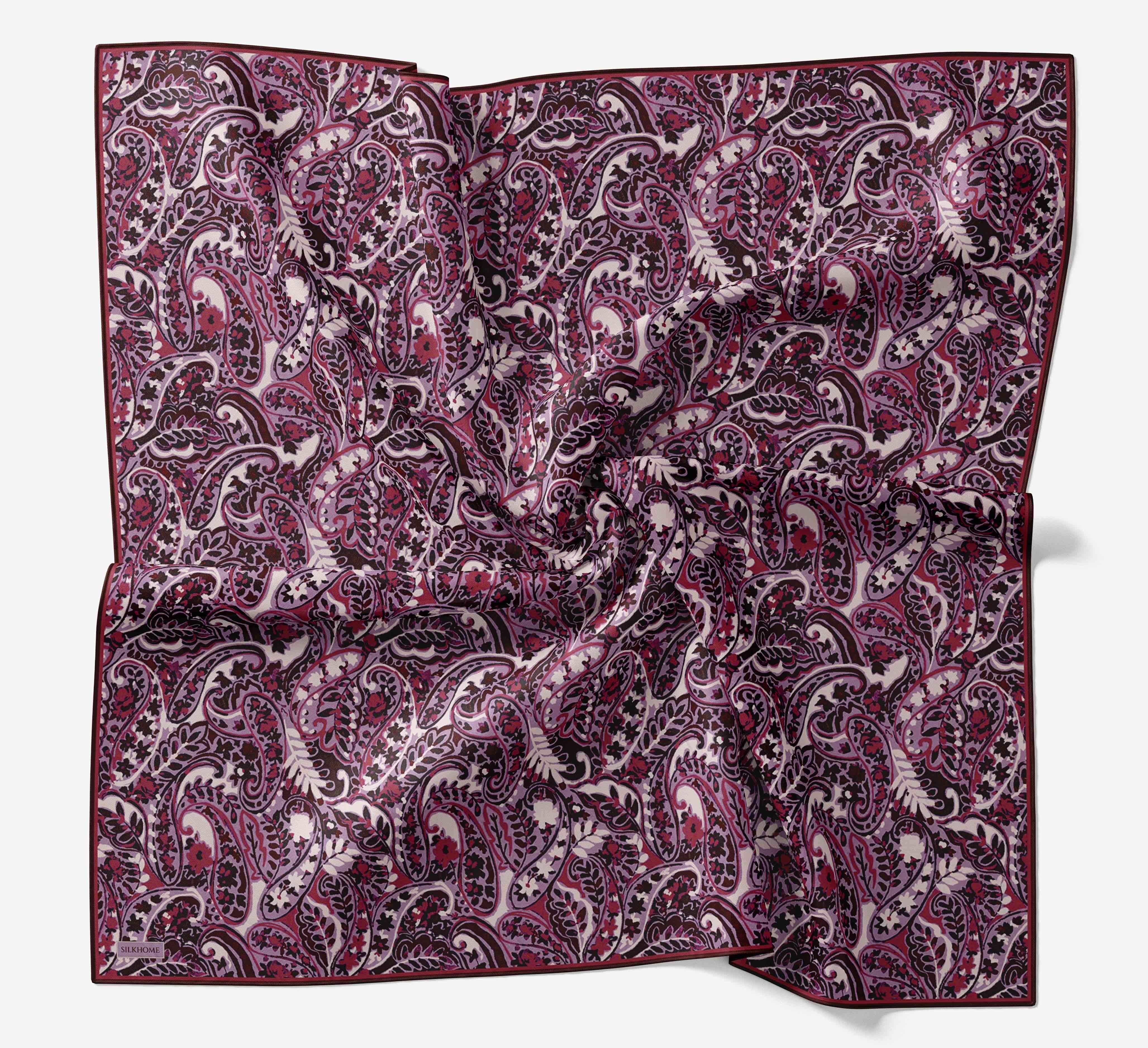 Soft Eşarp Perla Eflatun 90x90