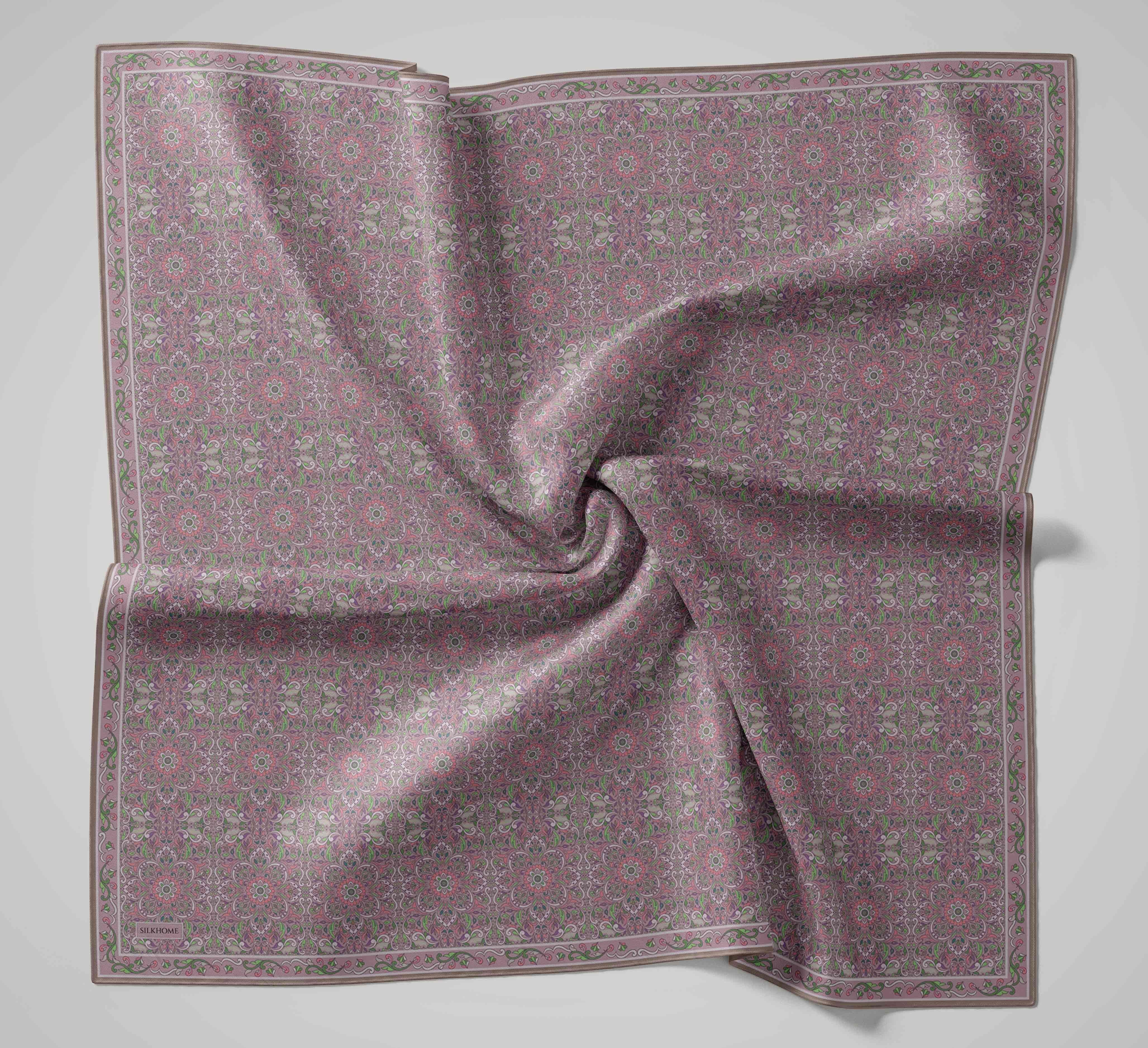 Soft Eşarp Uçuk Lila 90x90