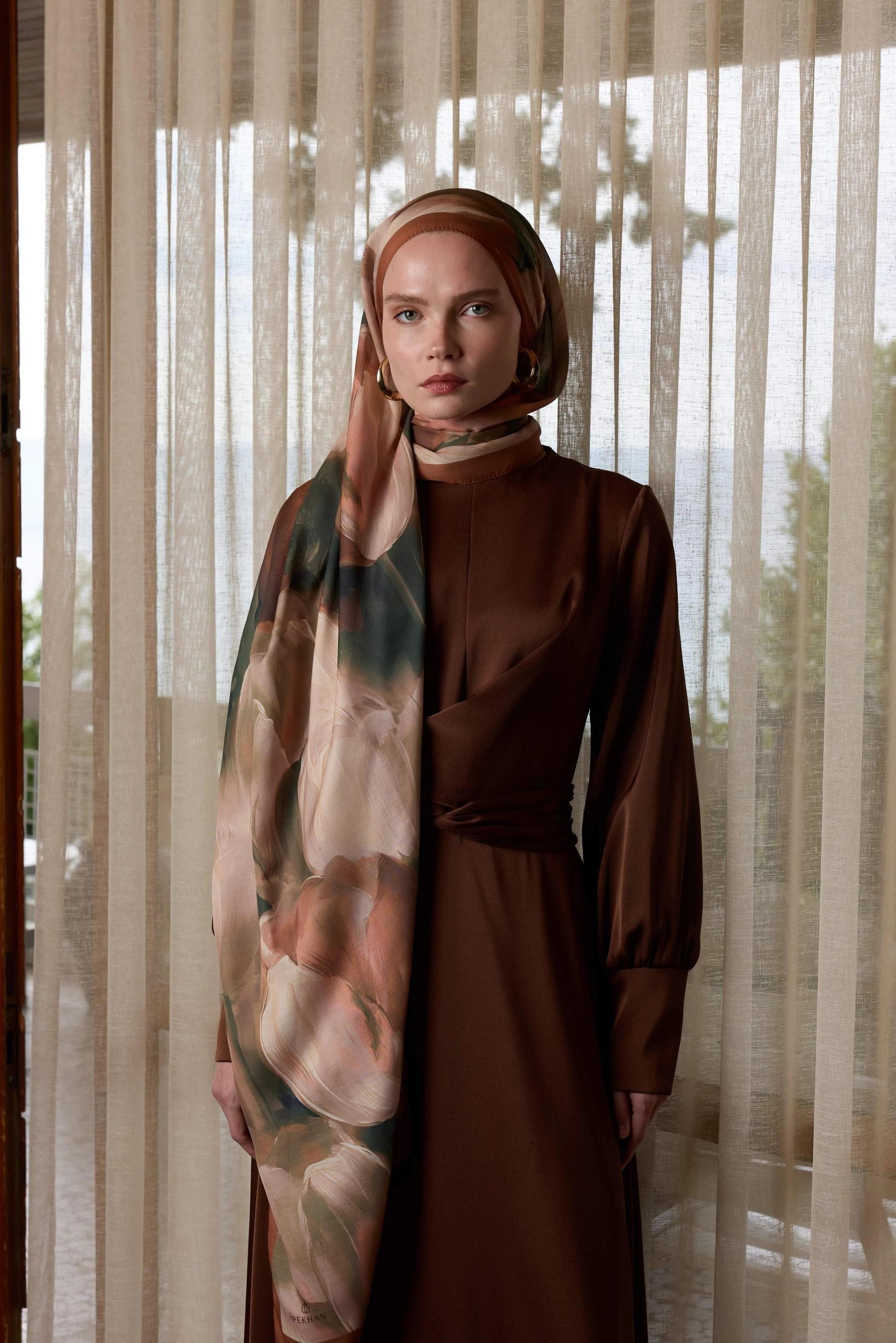 Winter Bloom Soft Şal 3067-10096