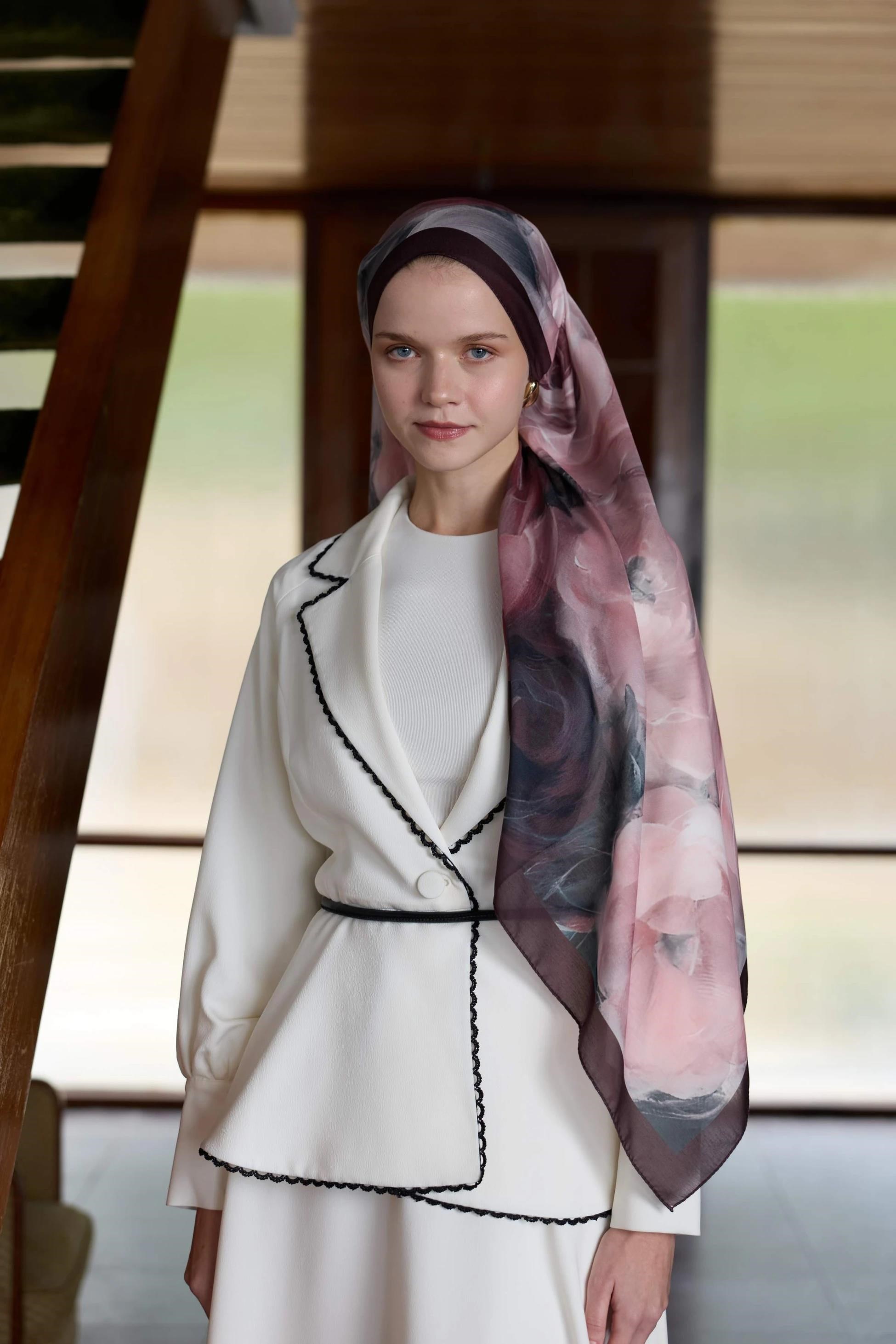 Winter Bloom Soft Şal 3068-10097