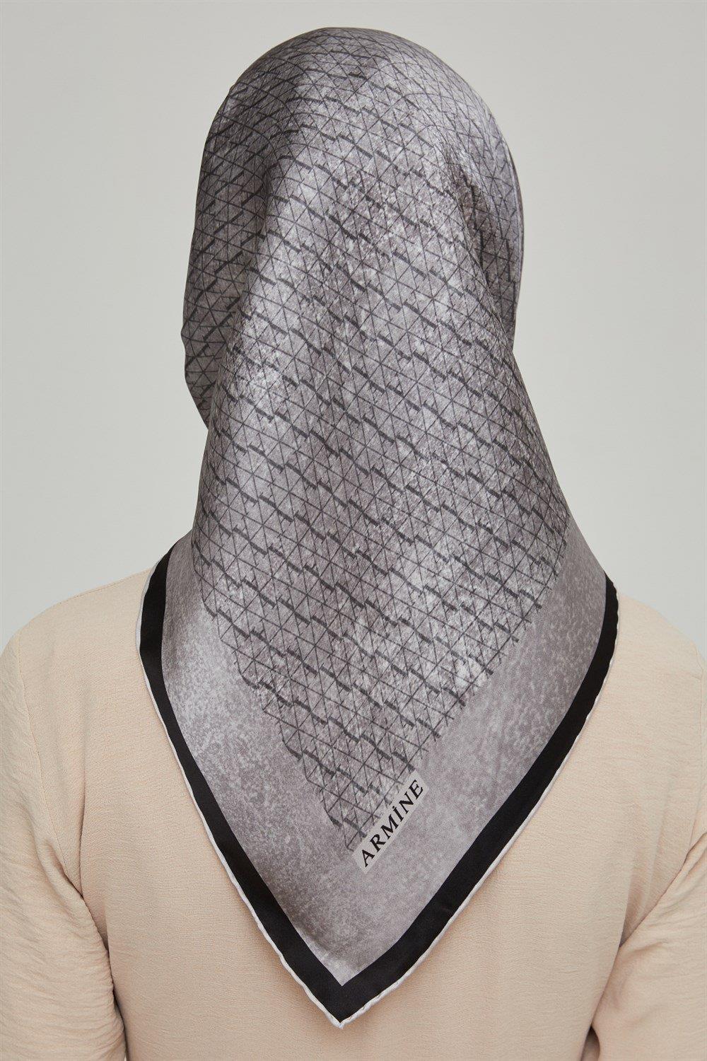 Armine Nostalji Serisi Twill İpek Eşarp 8611-35NT