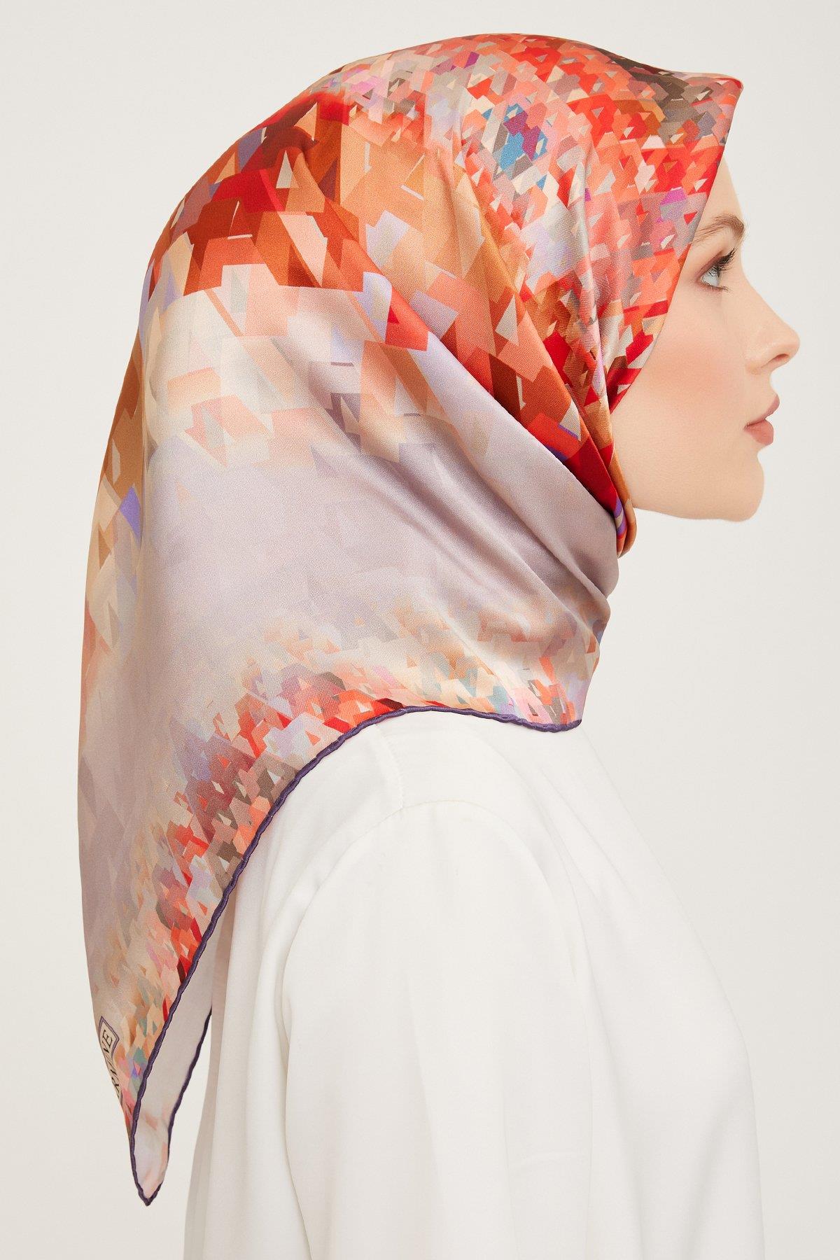Armine Nostalji Serisi Twill İpek Eşarp 9043-22NT