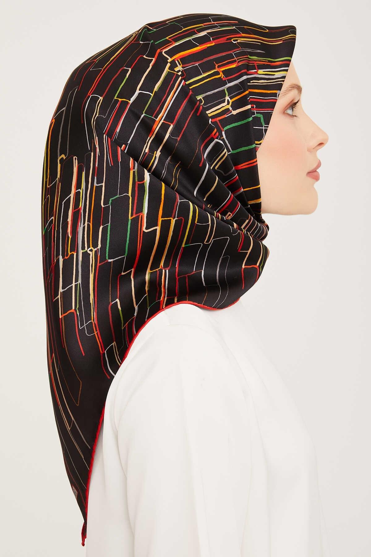 Armine Nostalji Serisi Twill İpek Eşarp 9027-35NT