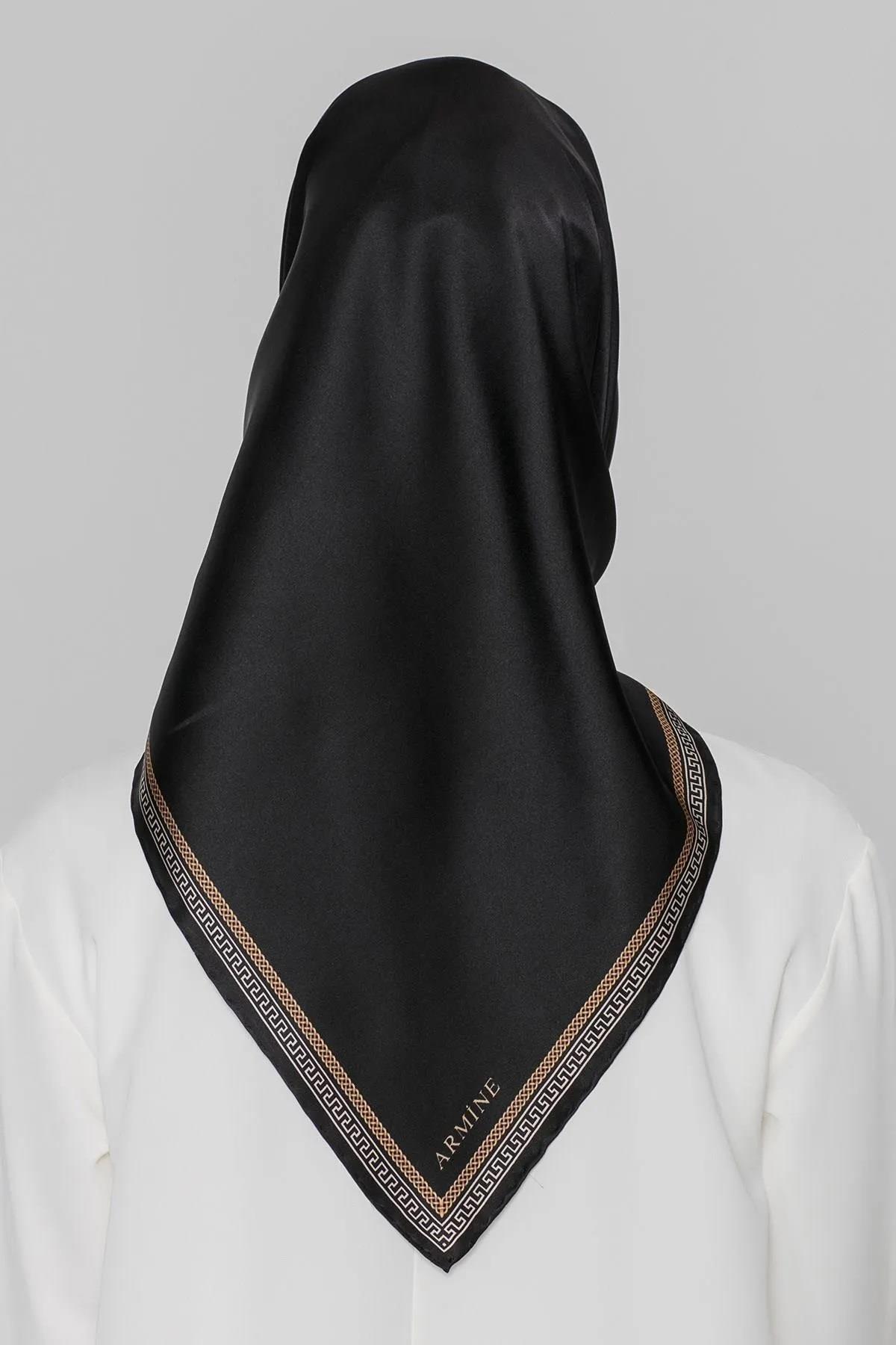 Armine Nostalji Serisi Twill İpek  Eşarp 8432D-31